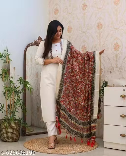 Indian Salwar Kameez Suit Readymade 3Pc Women Party Wear Dress Dupatta
