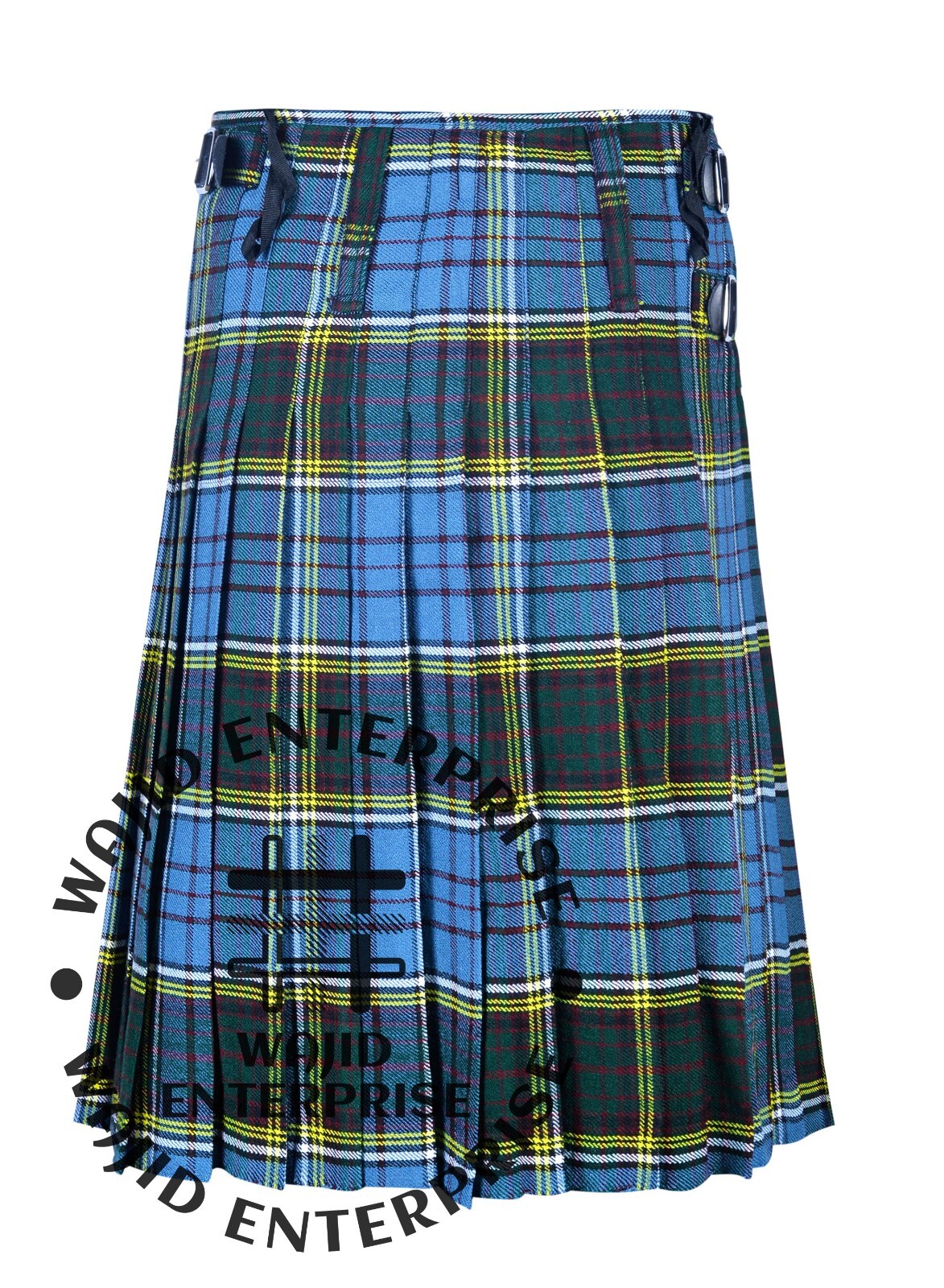 Scottish Handmade Anderson Tartan 8 yard Kilt & Accessories Package for Men’s
