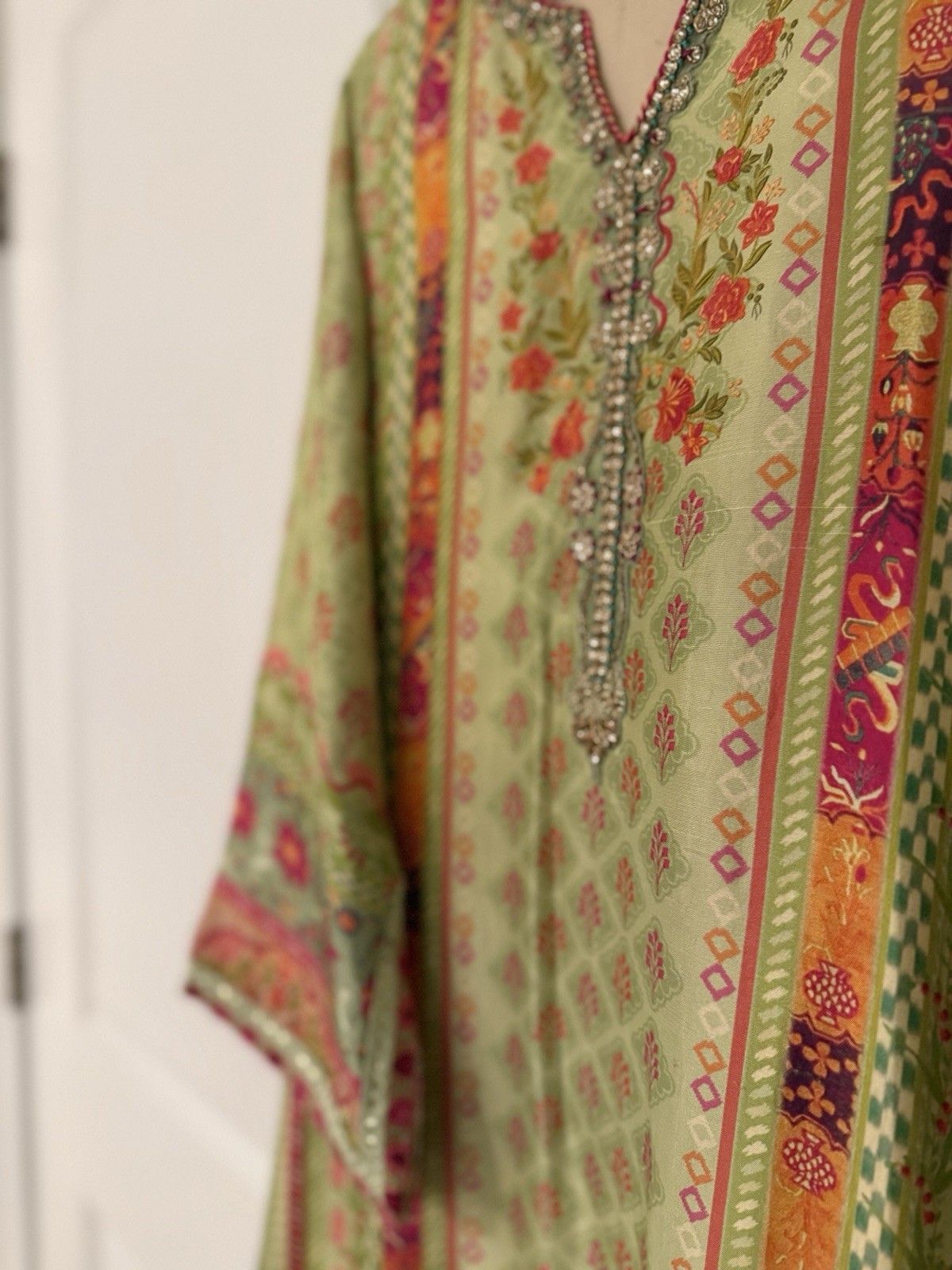 Farah Talib Aziz Luxury Silk 2 Piece Suit