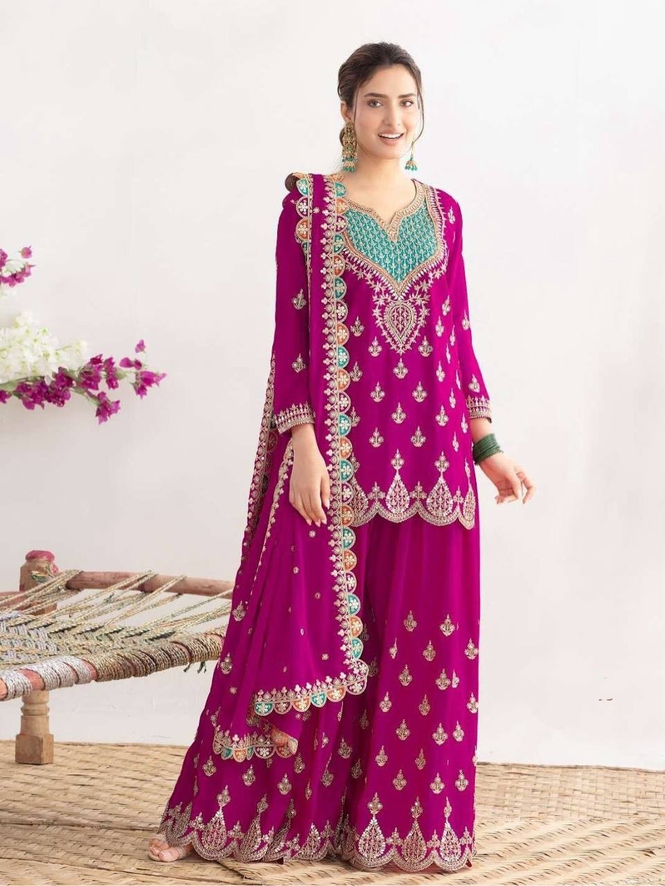 Bollywood Anarkali Gown Suit Indian Pakistani Party Wear Readymade Dress Wedding
