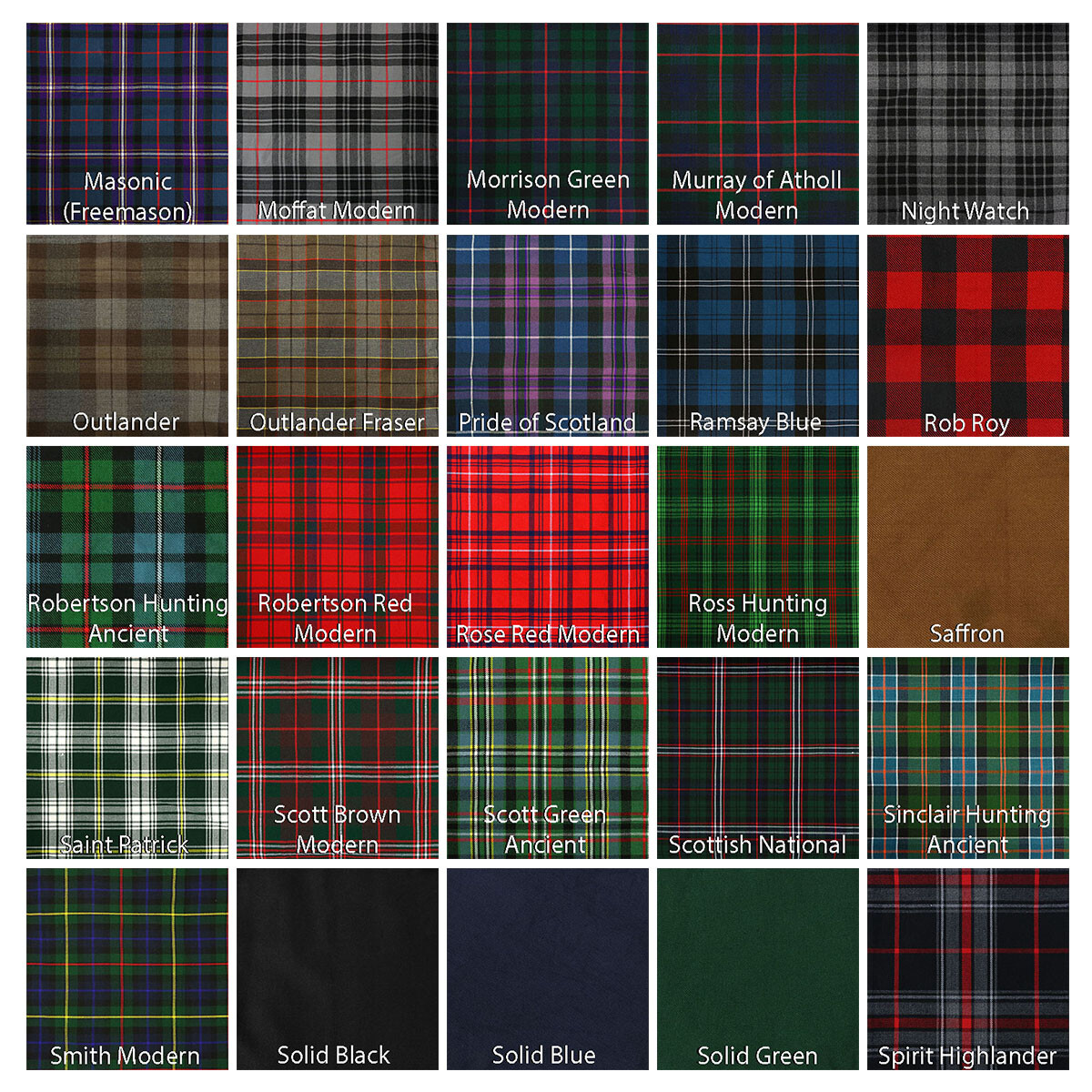 Great Kilt – Homespun Wool-Blend Tartan – Handmade to Order
