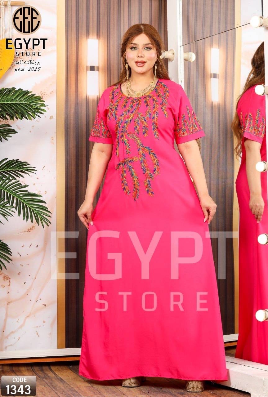 middle east dress muslim abaya short sleeve multi color
