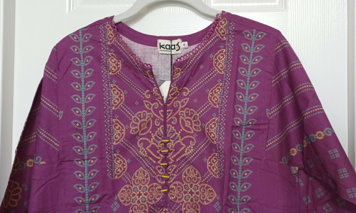 NWT GUL AHMED Sizes S, M Khaddar Kurti Pakistani Indian Designer SAFINAZ KHAADI