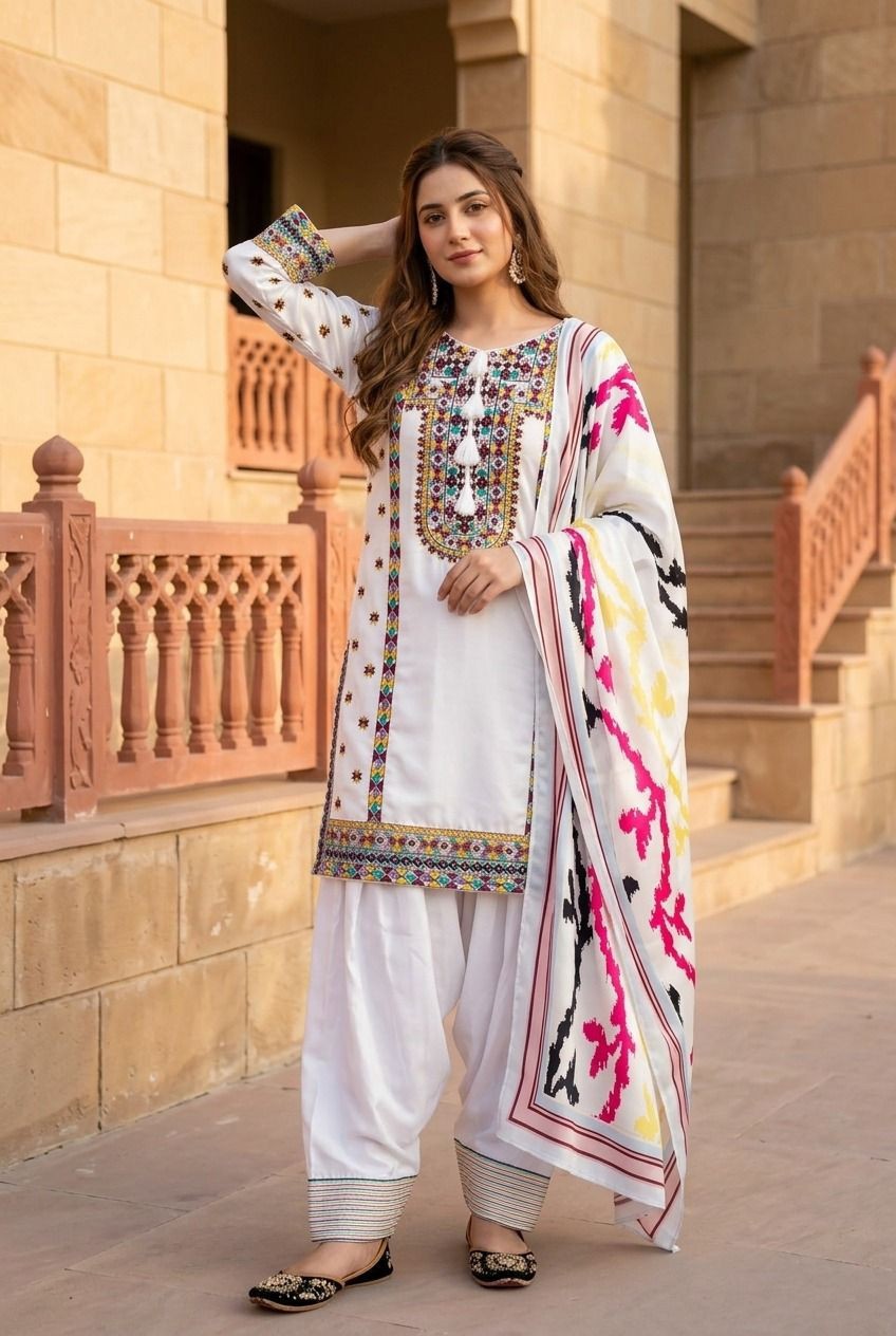 Farshi Salwar Kameez Pakistani Ready To Wear Suit Indian Wedding Party Bollywood