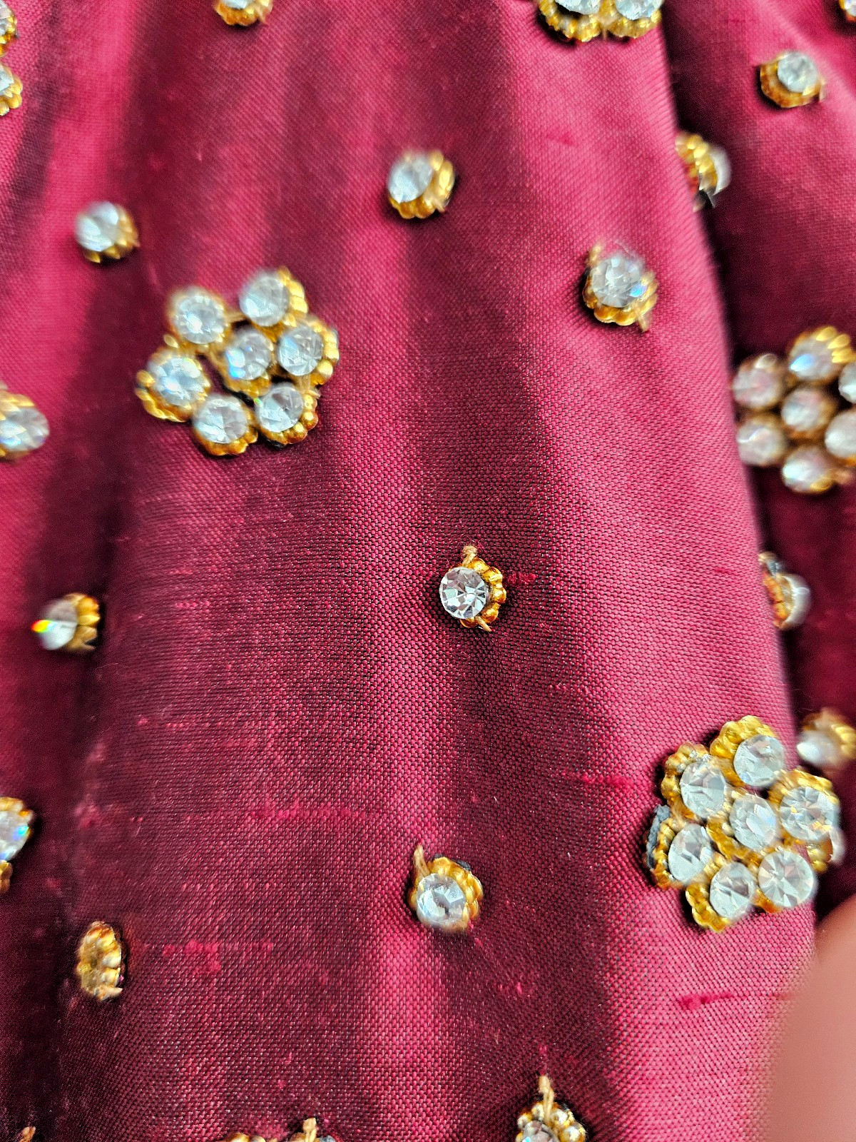 Indian Bridal Lehenga Skirt Silk Zardozi Hand Embroidered Heavy Beaded Wedding