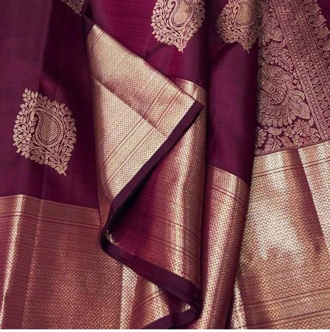 TRADITIONAL PARTY WEAR SOFT SILK INDIAN WEDDING WEAR KANJEEVARAM SAREE SARI