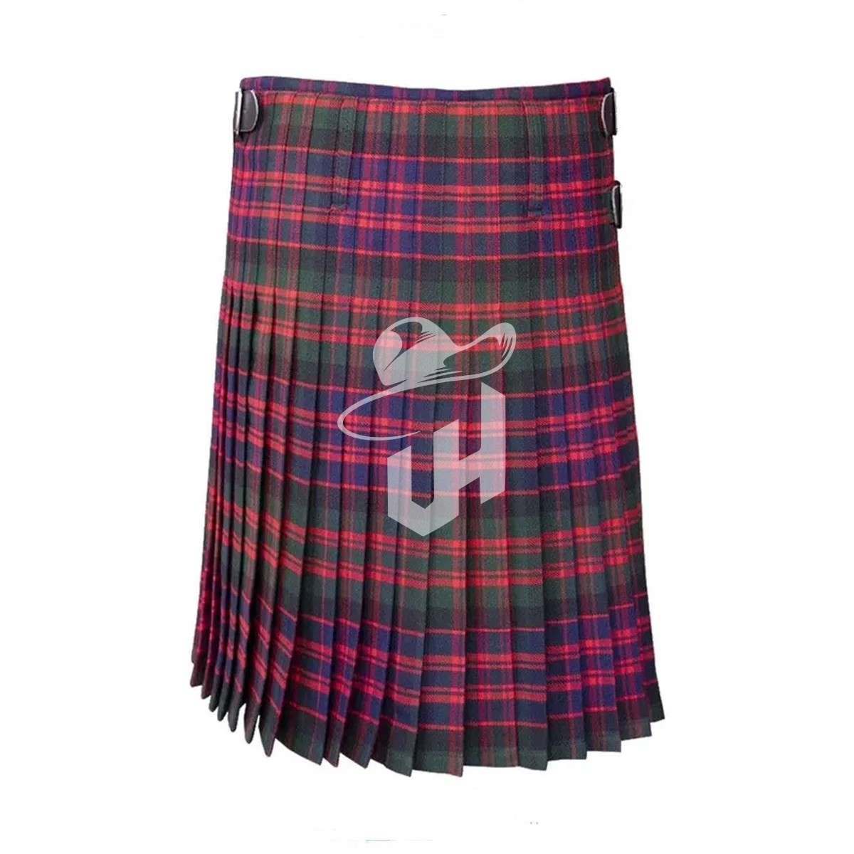 Men’s Modern 8 Yard Traditional Tartan Kilt New