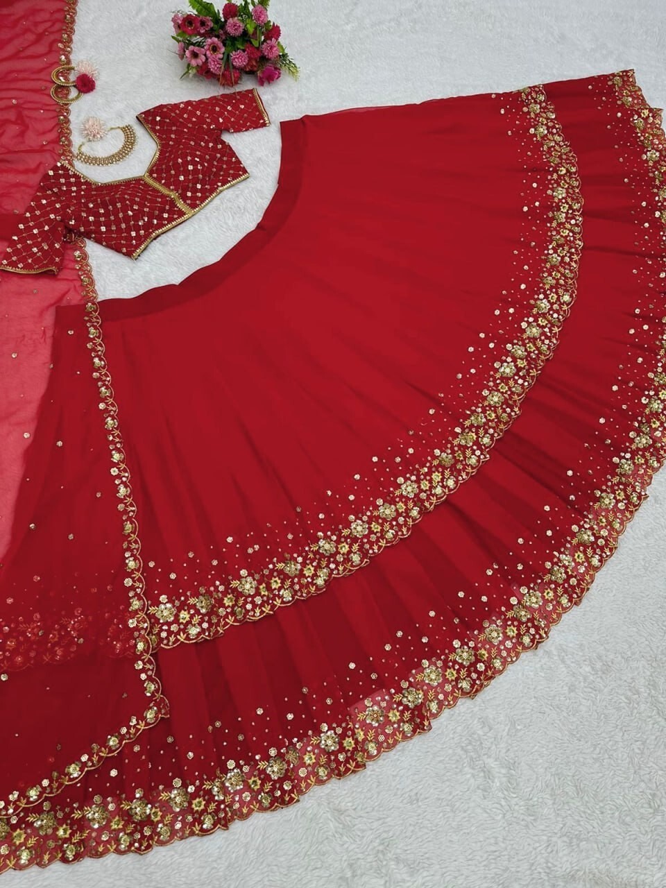 Party Lehenga Choli Indian Designer Bollywood Lehnga Wedding Ethnic Bridal eid