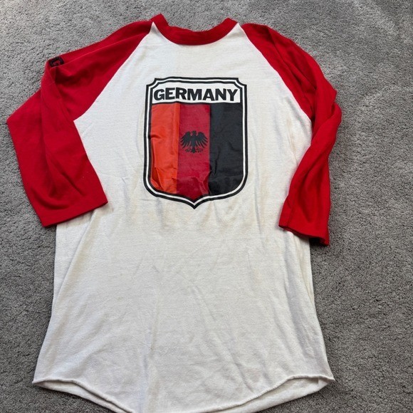 Vintage Sportswear 80s Unisex Large Germany Long Sleeve T-shirt