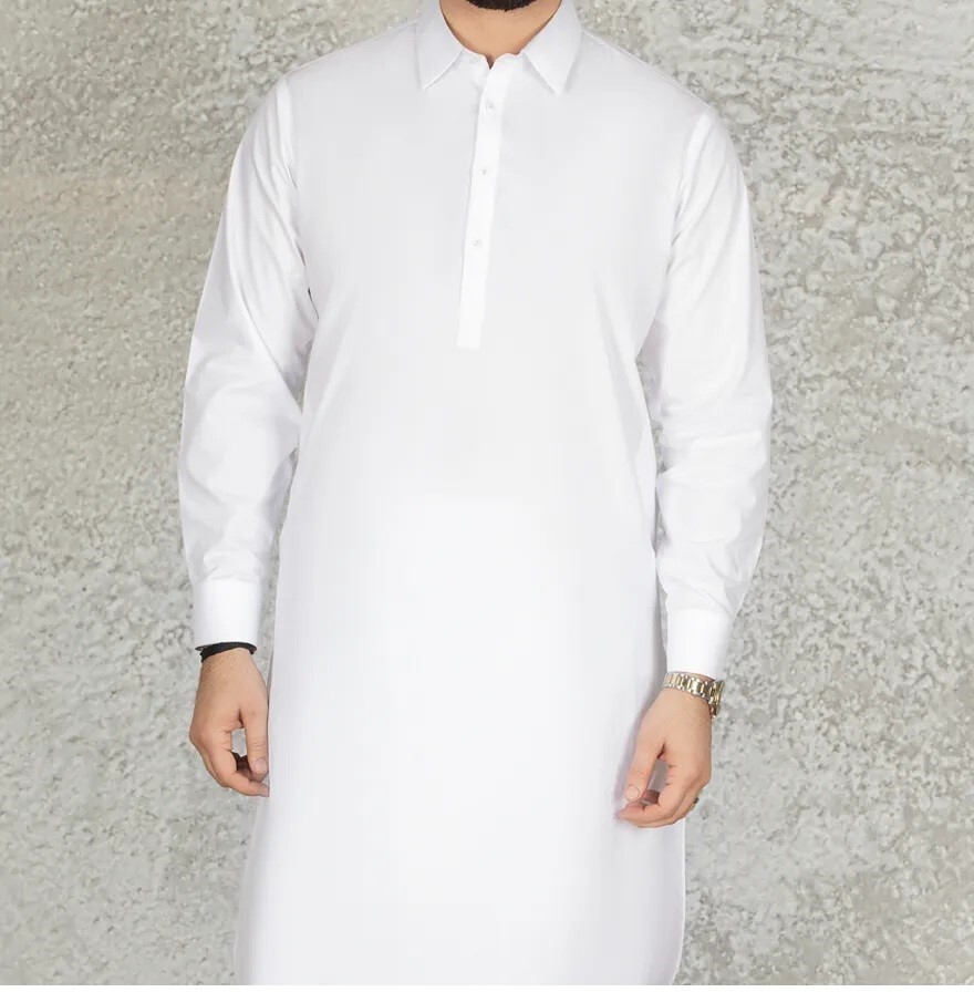 Unstitch Pearl White (Cotton Supreme) | For Boys & Men | All Season