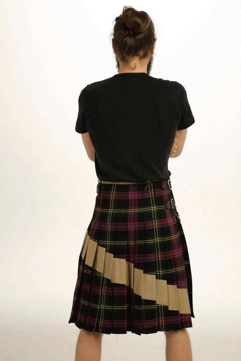 Khaki Belt Hybrid Kilt