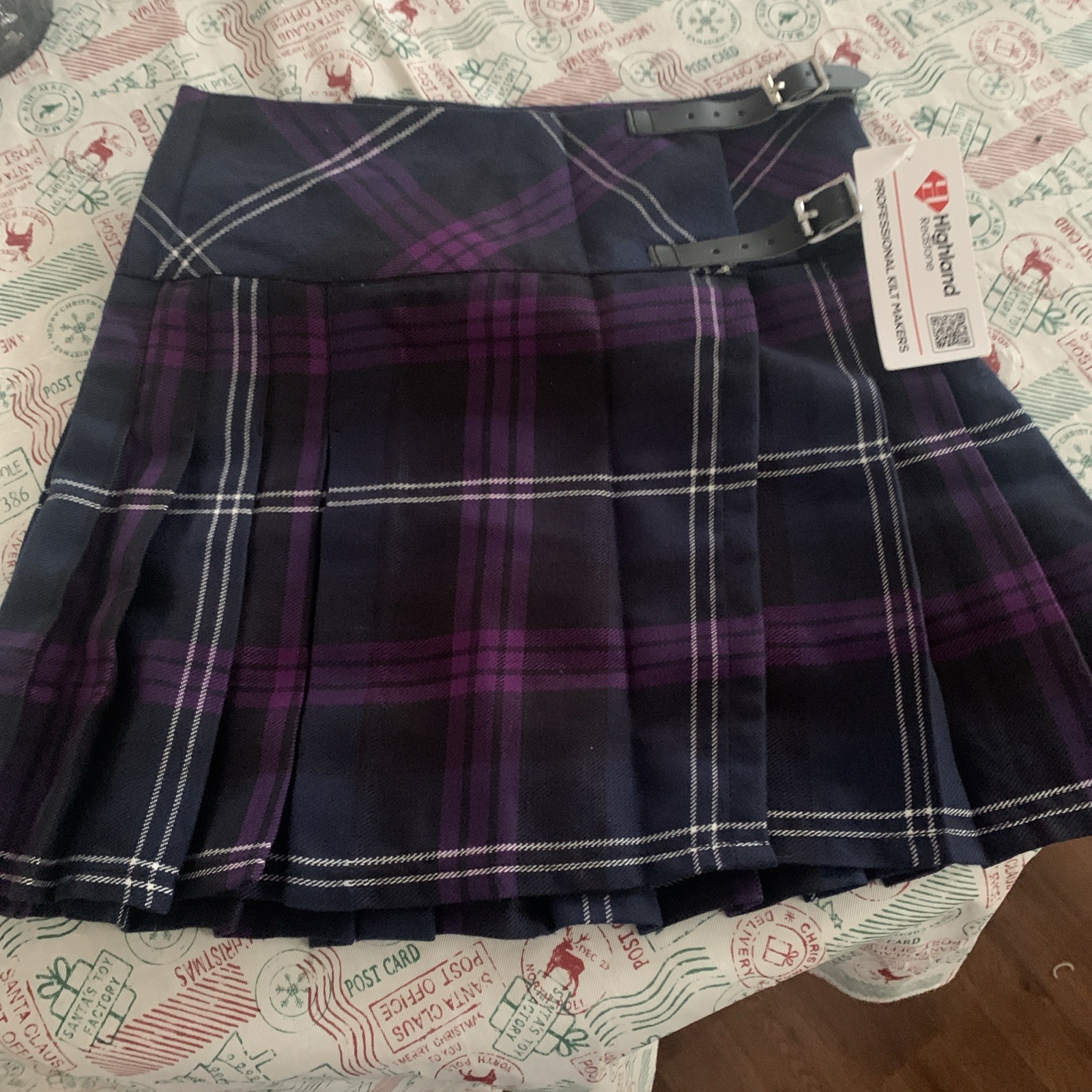 Highland Redstone Kiltmakers Billie Kilt Royal Stewart Tartan Sz 6Skirt Plaid