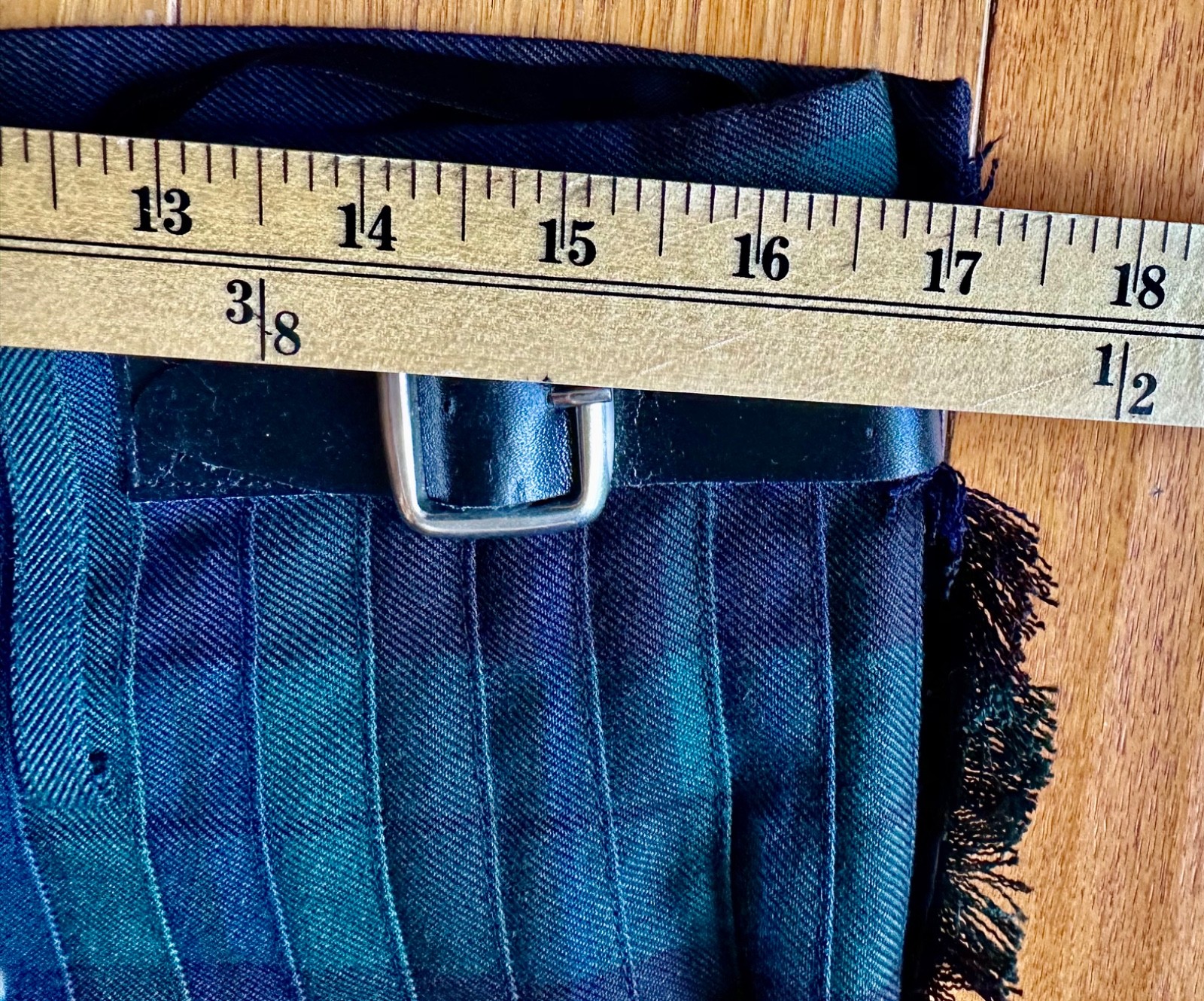 Hector Russel Kiltmaker Tartan Kilt Men’s 34 Traditional Black Watch EUC