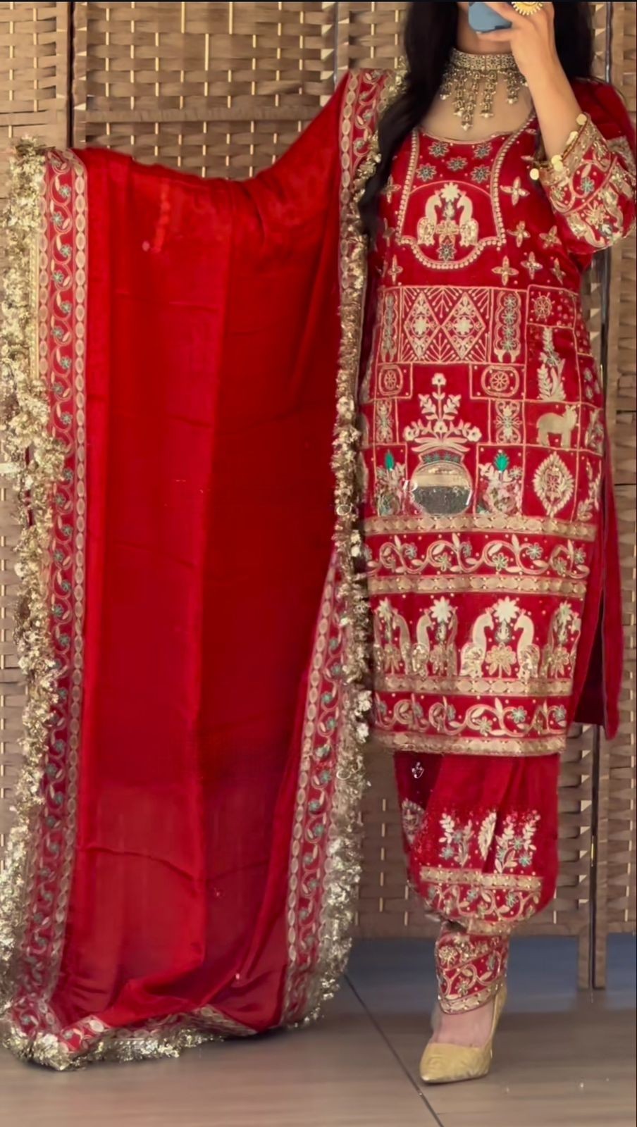 DRESS BOLLYWOOD SUIT PAKISTANI INDIAN WEDDING DHOTI TOP SALWAR KAMEEZ PARTY WEAR
