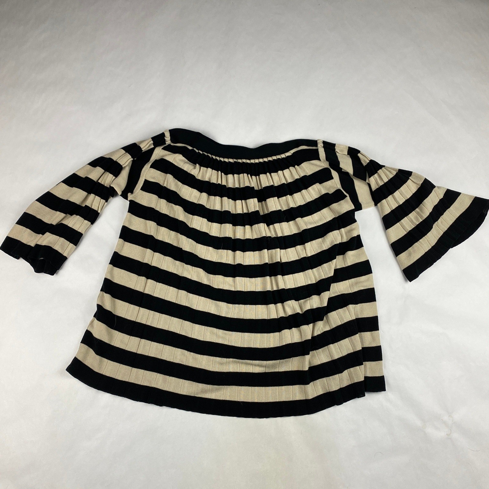 Bitte Kai Rand Shirt Women’s XS Striped Pleated