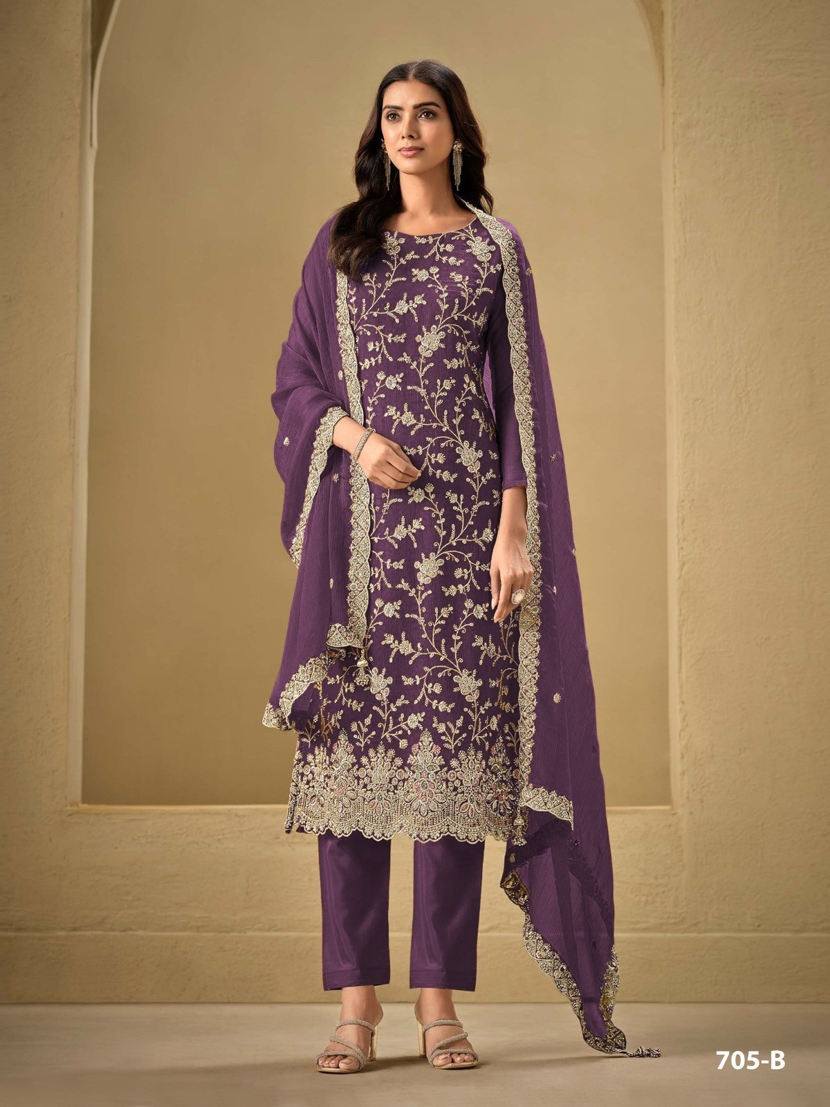 Indian Party Designer Weding Anarkali Salwar Suit Dress Kameez Long Gown Ethnic