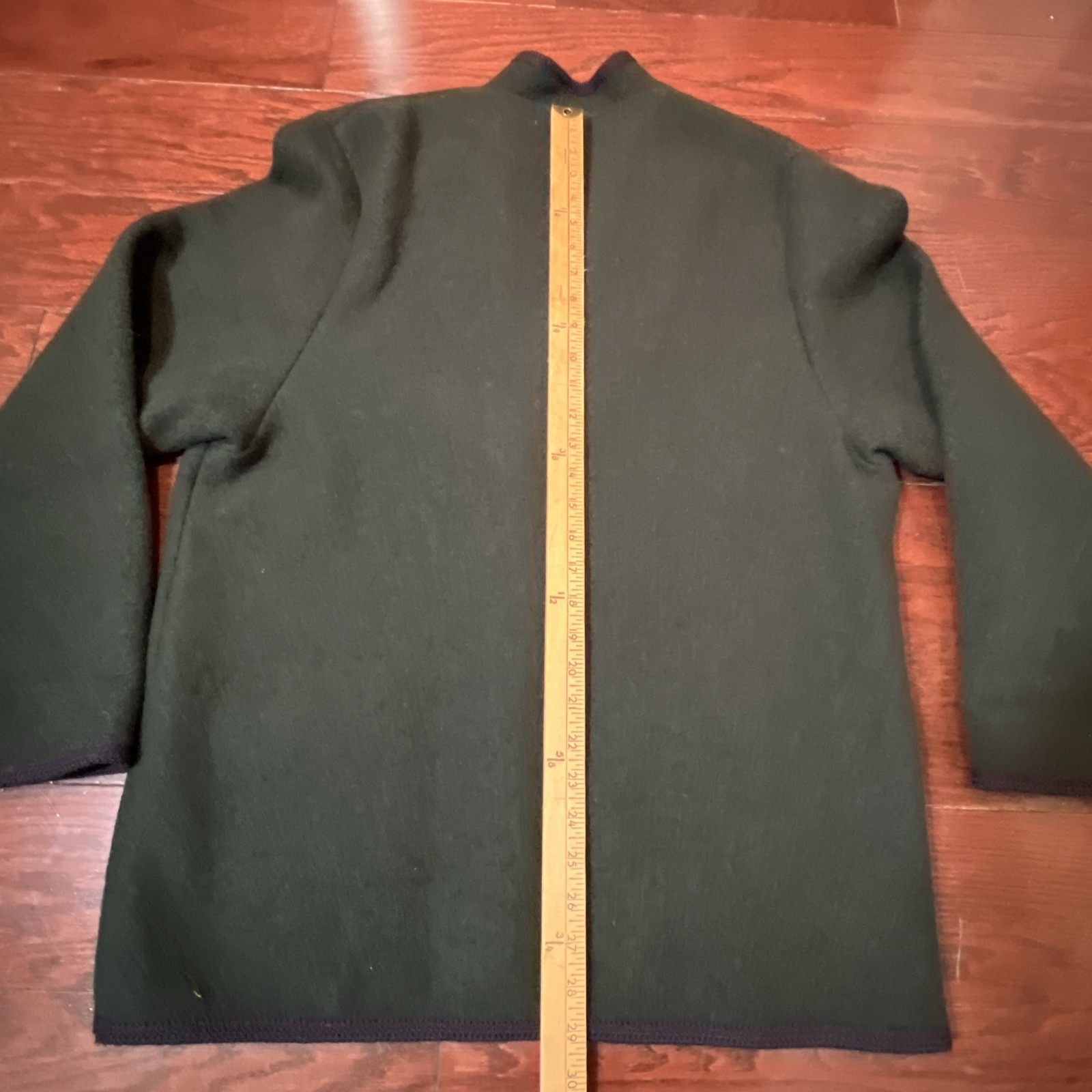 Vintage Giacosa Women’s Green Trachten Jacket Coin Buttons Pure New Wool Size 42