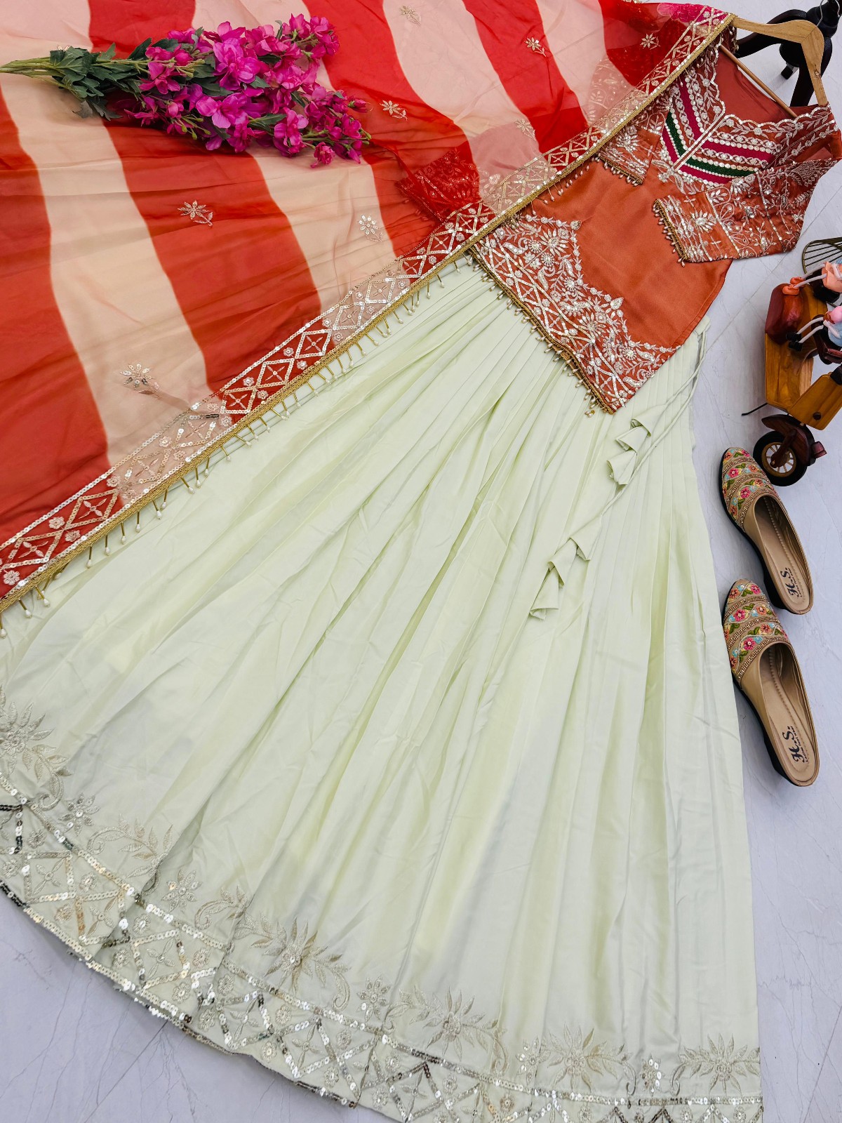 Bollywood Indian Top Lengha Women Designer Pakistani Ready Made Bridal Suits
