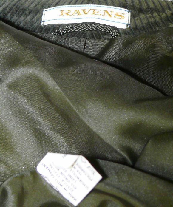 LODEN BOILED WOOL Winter JACKET Sweater SHORT Women German Coat GREEN B36″ 6 S