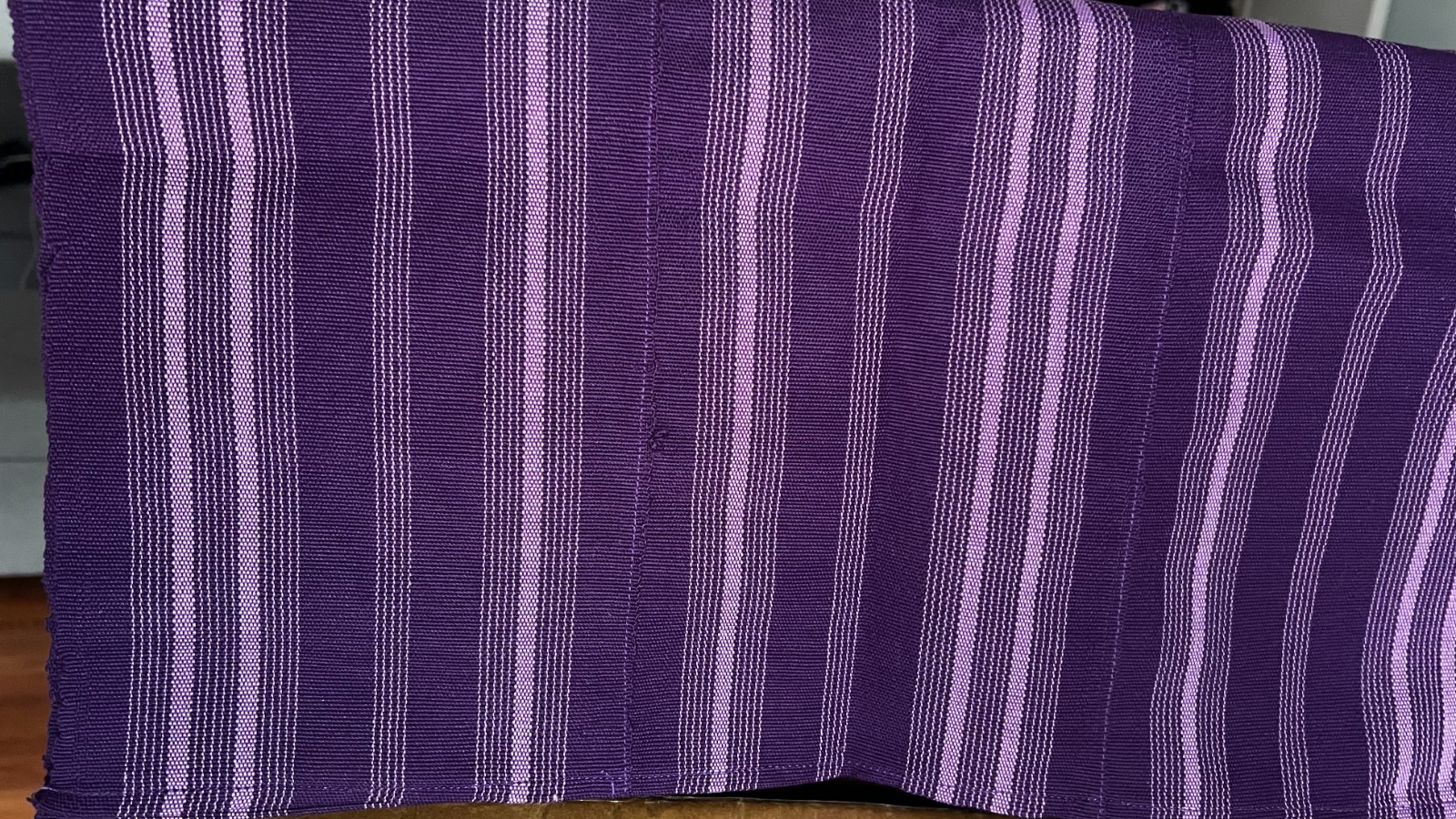 Handwoven Purple/Lilac Aso Oke Fabric 70″x20″ – FREE SHIPPING