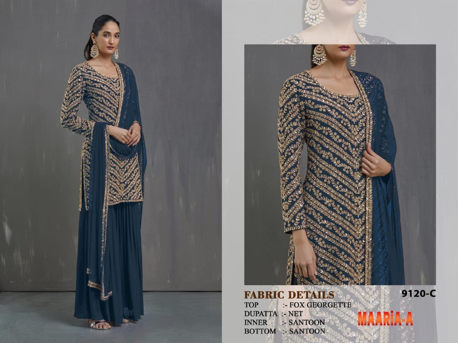 Pakistani Ethnic Style Anarkali Salwar Kameez Dress Indian Bollywood Women Suits