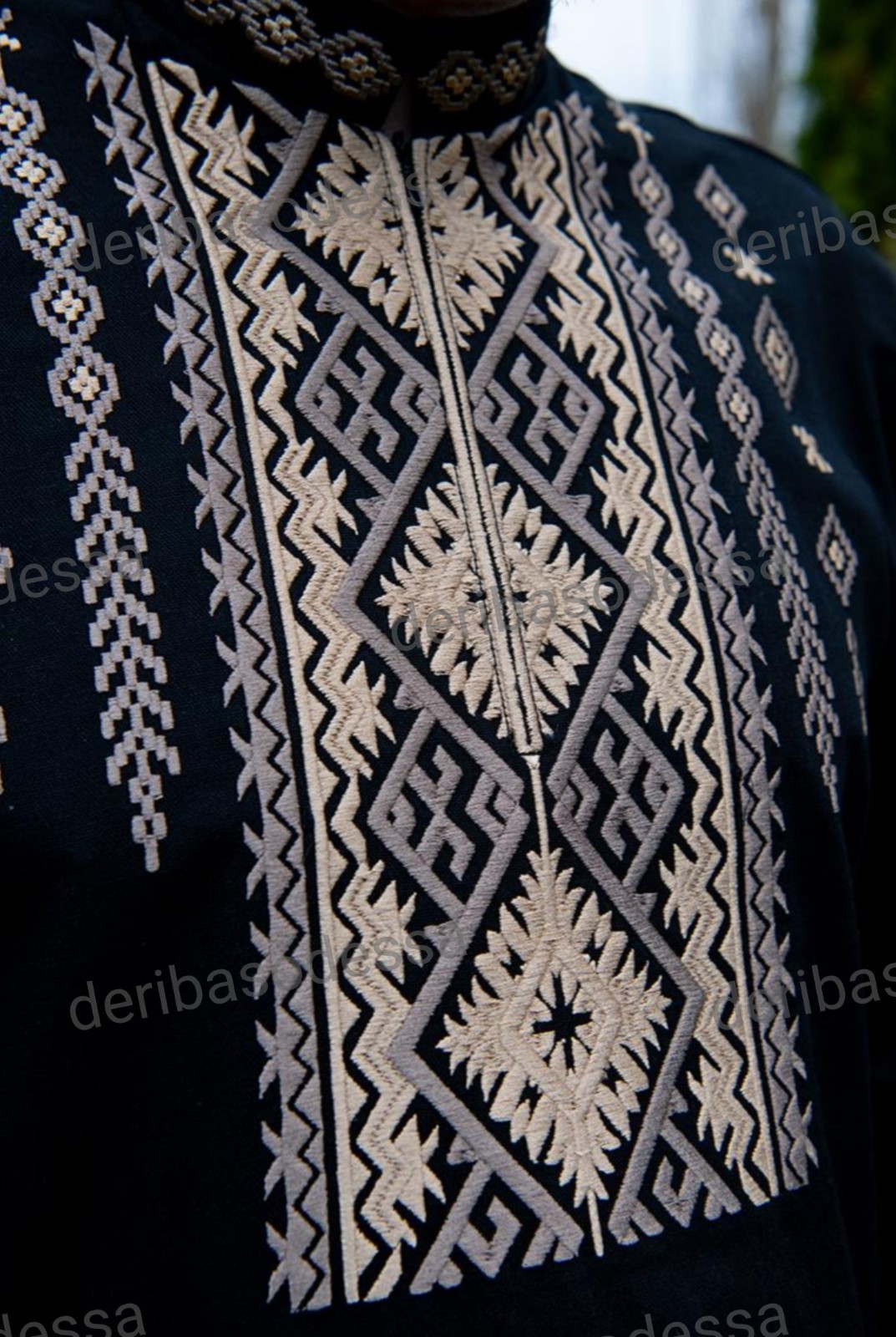 Traditional Ukrainian embroidered shirt for men Vyshyvanka S,M,L,XL,2XL,3XL,4XL