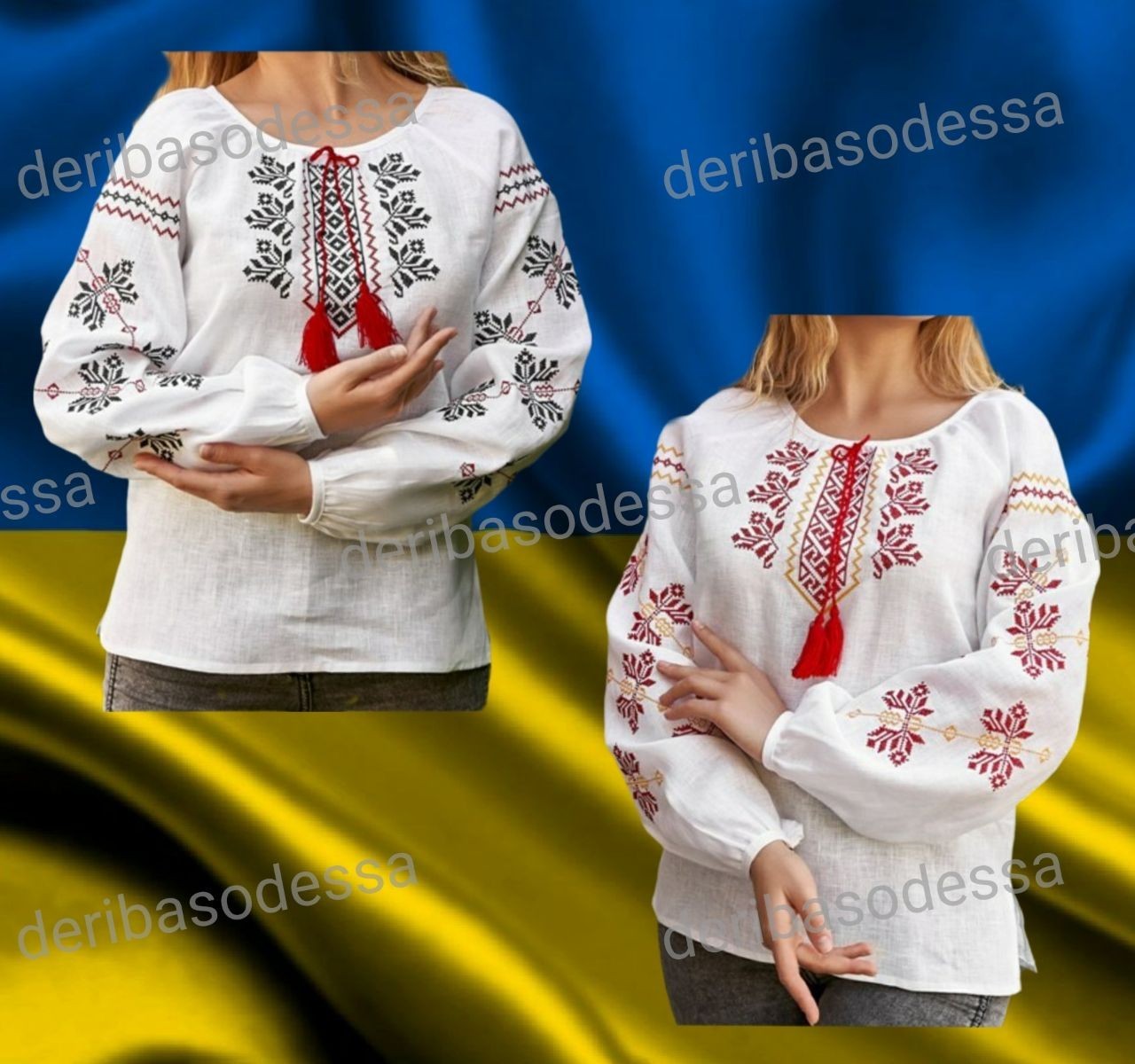 XS, S, M, L, XL, 2XL,3XL,4XL Ukrainian traditional embroidered blouse Vyshyvanka