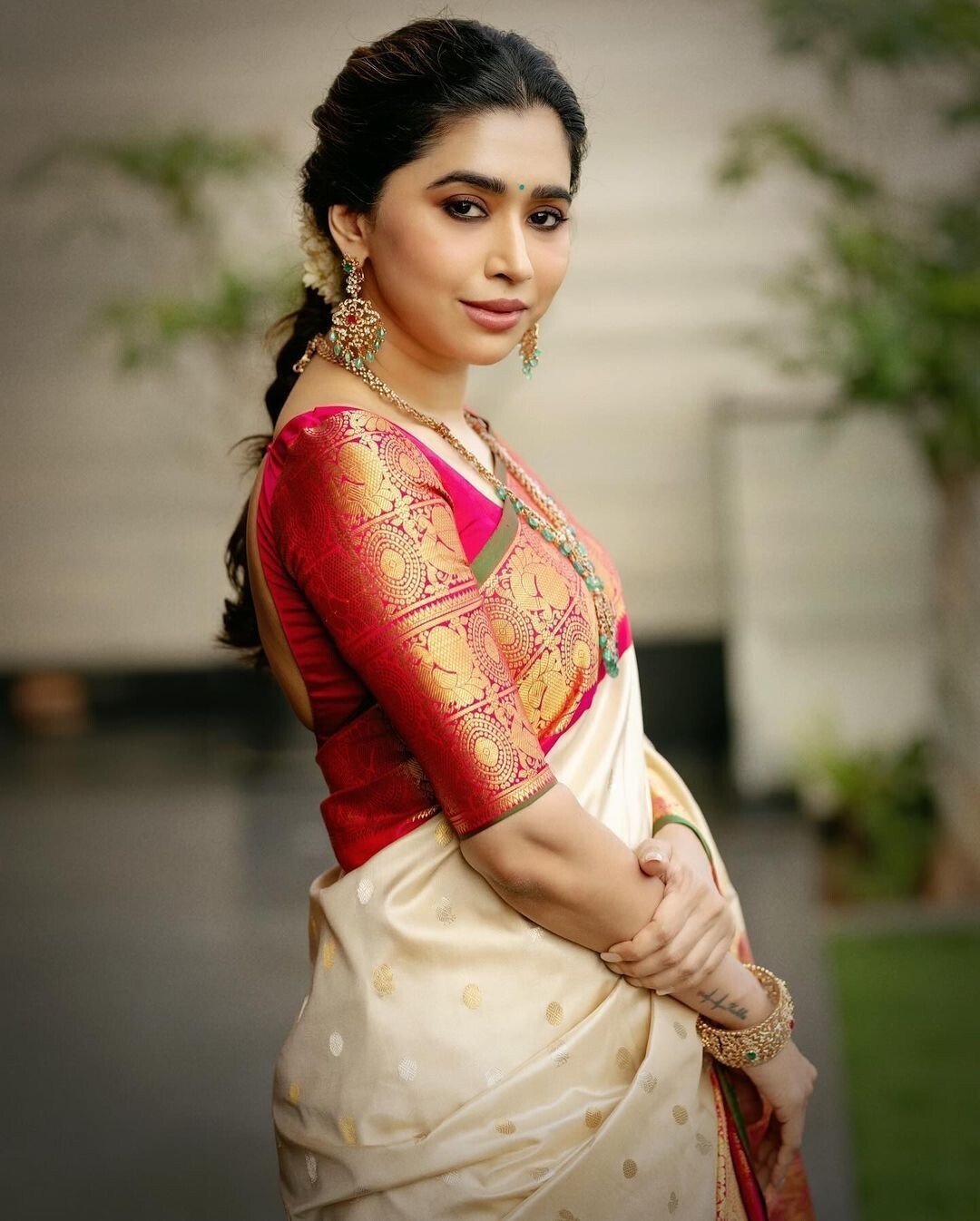 Saree Bridal Bollywood Sari Indian Designer Wedding Wear Pakistani Party Ethnic