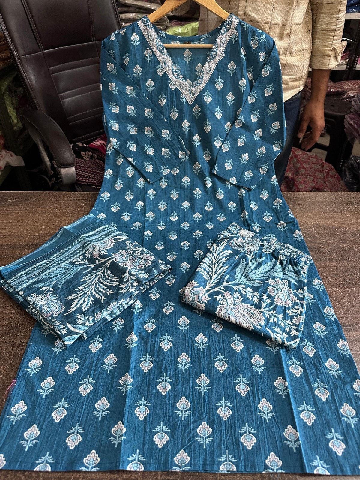 Fully Stitched Kurta Palazzo With Dupatta Set Bollywood Wear Salwar Kameez Dress