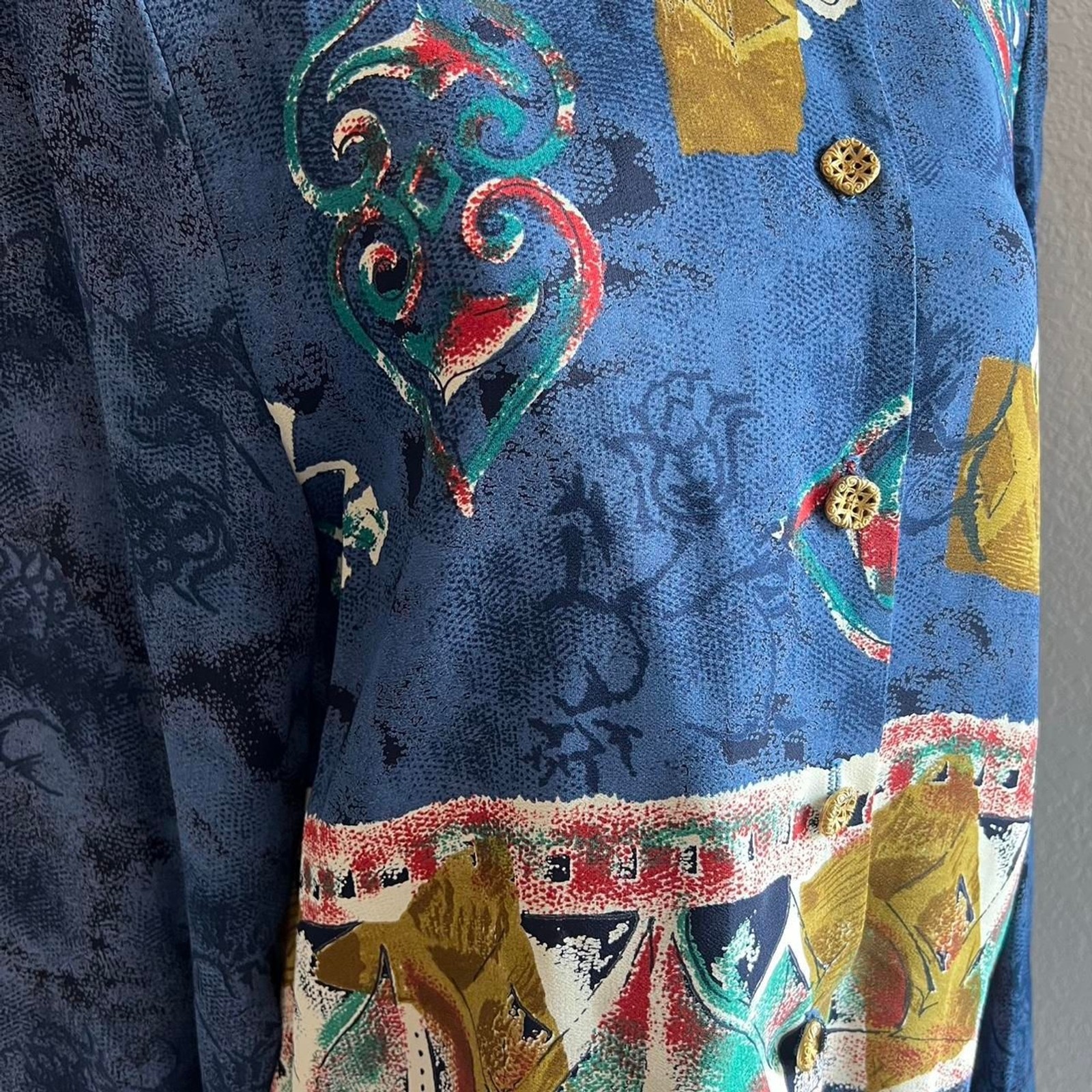 AKF New York Women’s Abstract Blouse