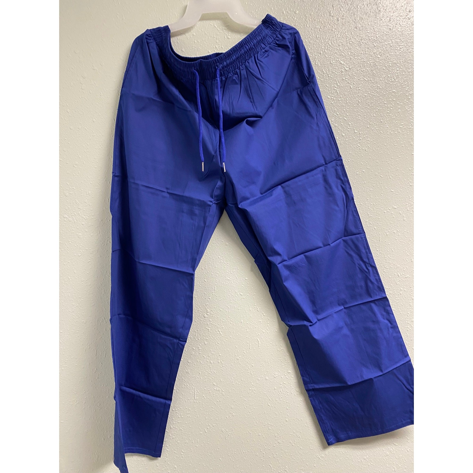 Men’s African Suit Dashiki/ Pants Outfit Traditional 2 Piece Set- XL-BLUE-NEW-NN
