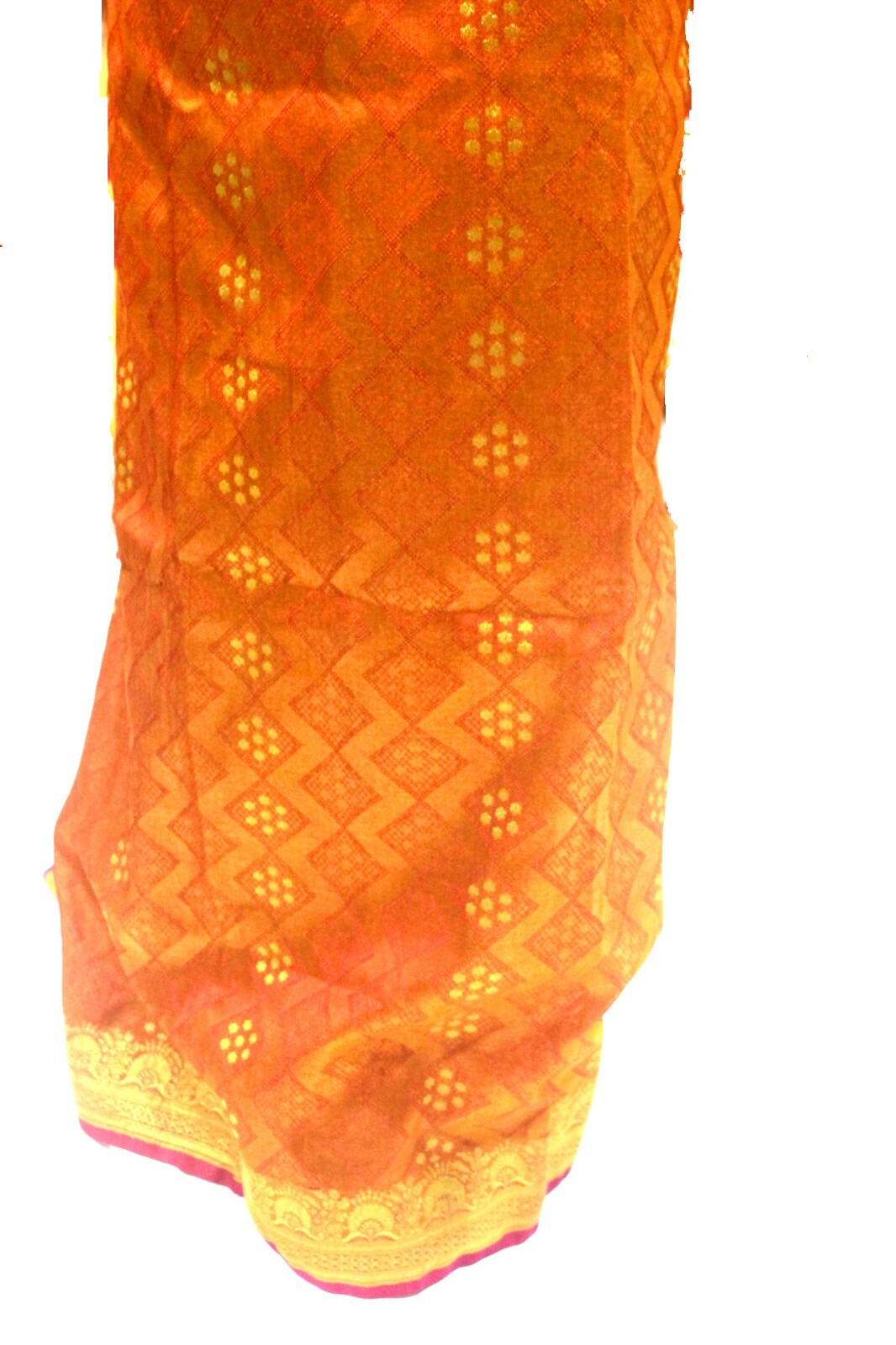 Vintage Heavy Brocade Sari Organza Silk Banarasi Antique Silver Zari Work SarI