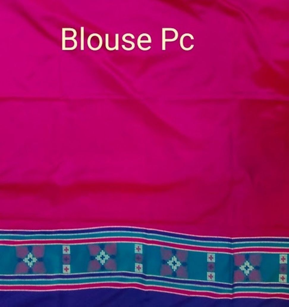 Graceful Indian Authentic Pure Kalakshetra Katan Silk Handwoven Ethnic Saree