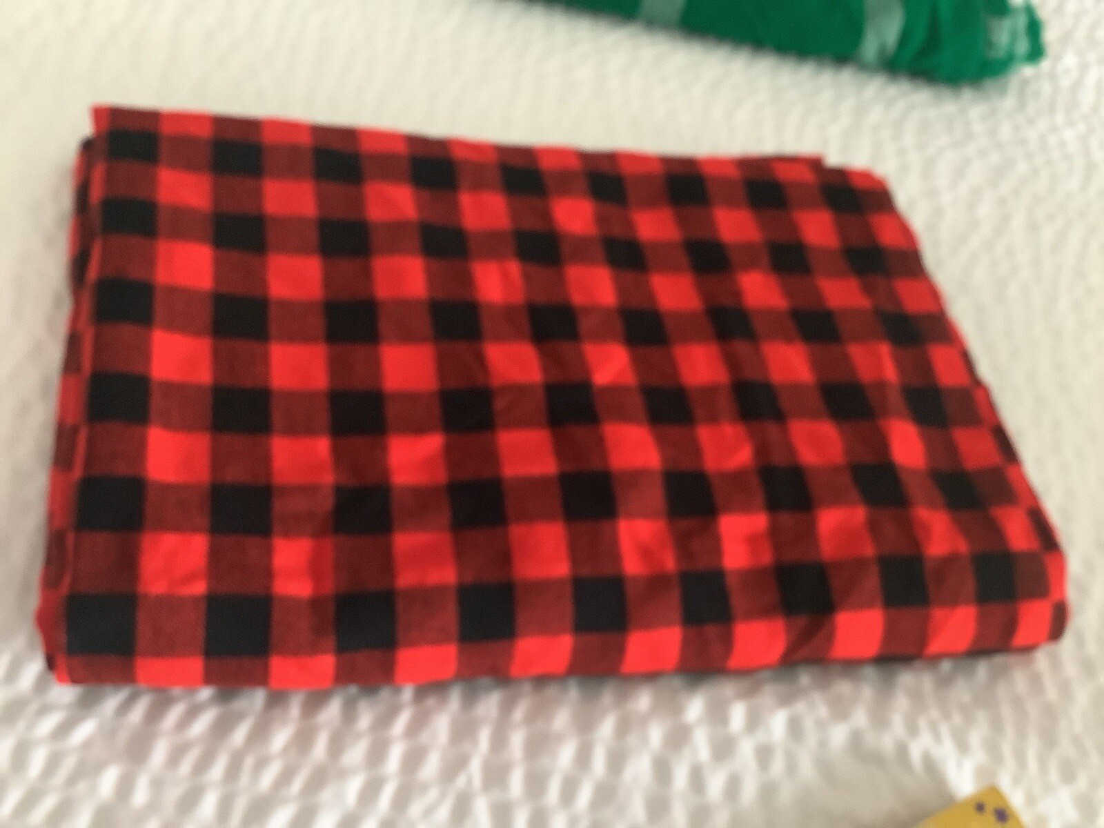 Africa Maasai Tribal Shuka Throw Blanket Wrap Bedspread Red. Black Green Kenya