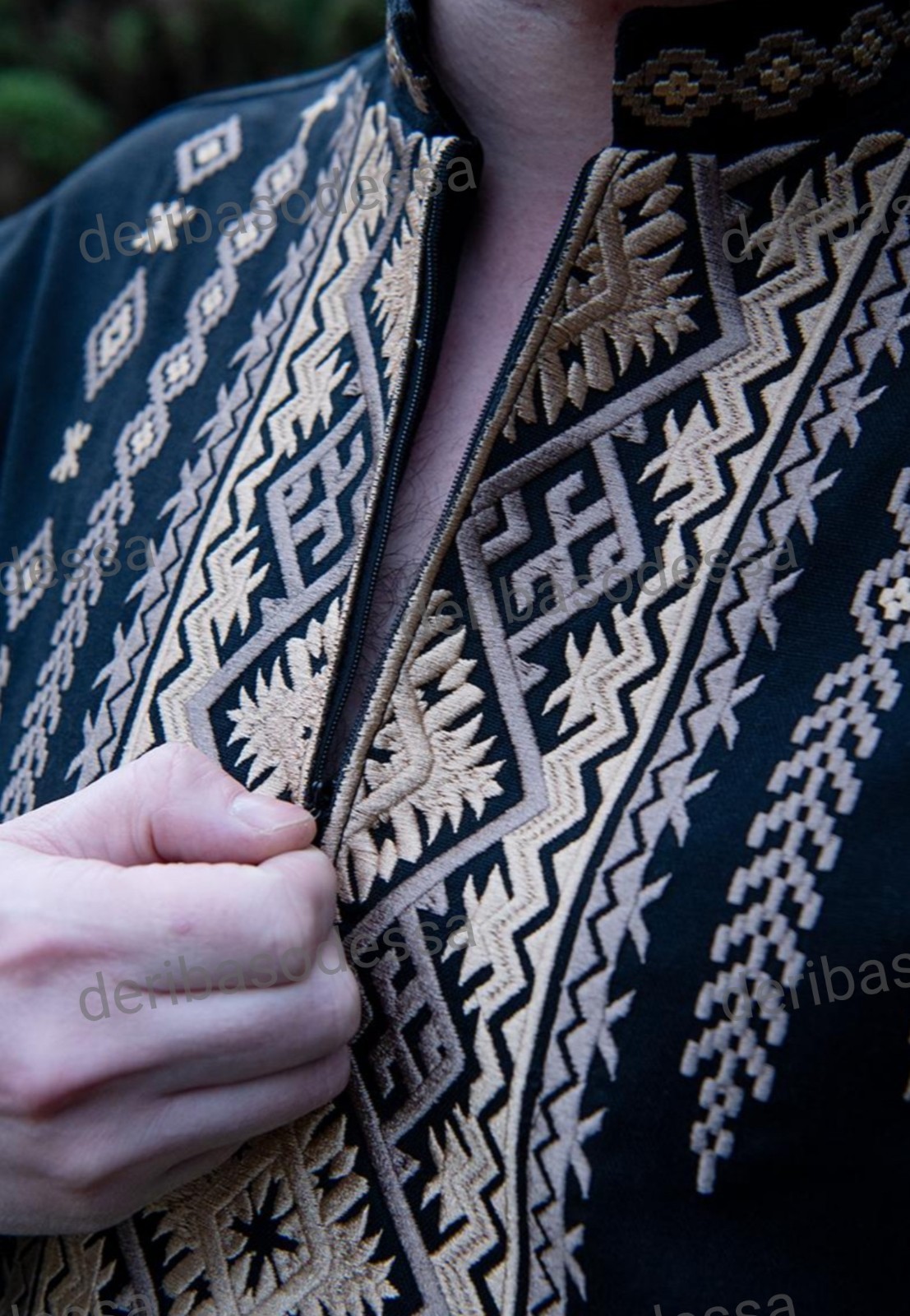 Traditional Ukrainian embroidered shirt for men Vyshyvanka S,M,L,XL,2XL,3XL,4XL