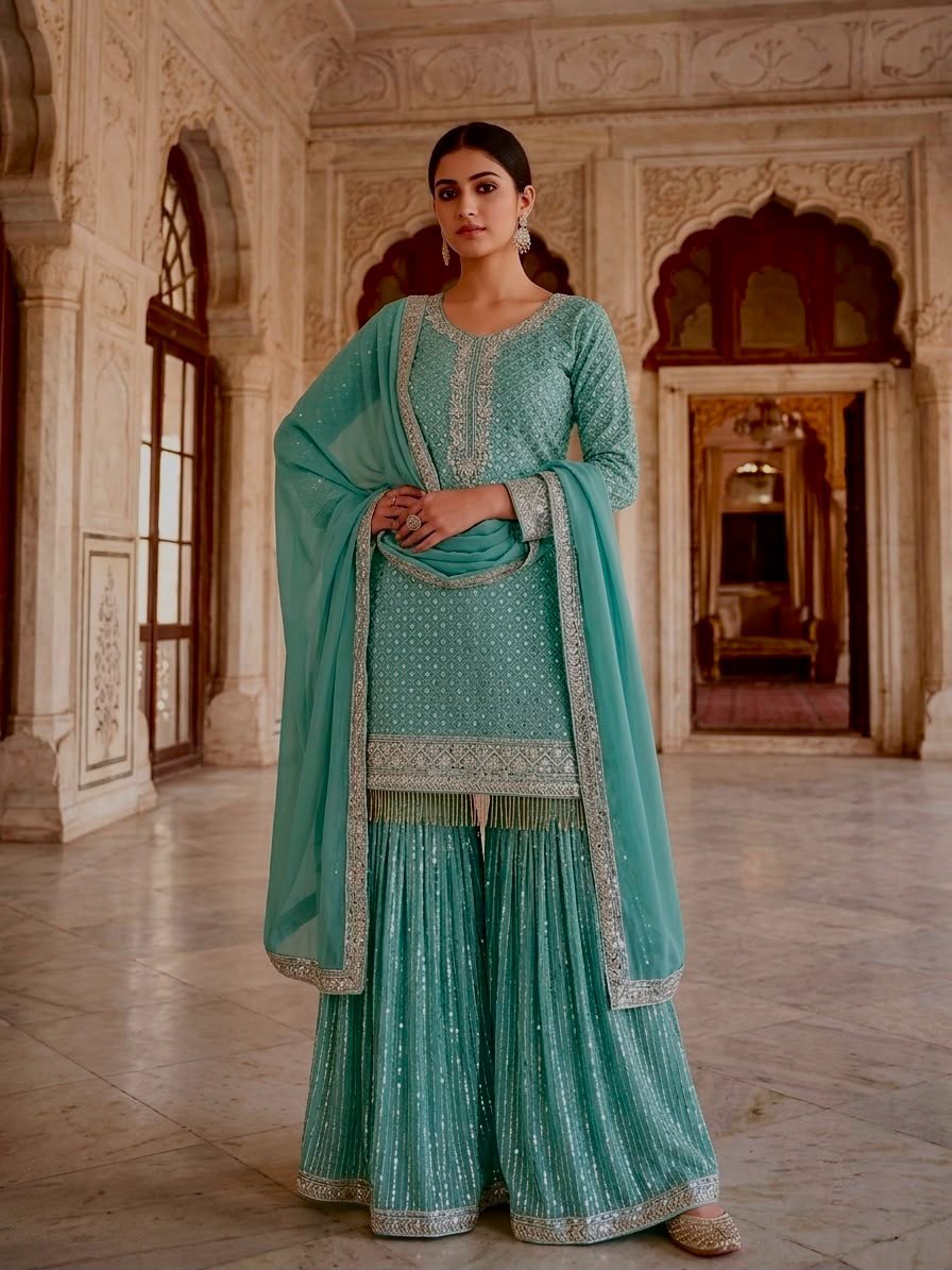 Designer Indian Pakistani Salwar Kameez Bollywood Dress Party Wear Suit Wedding