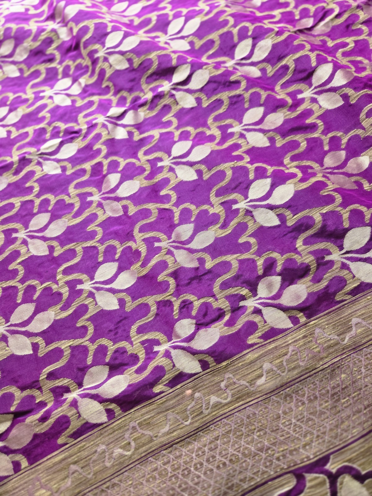 Handloom Cotton Silk Embroidered Saree (B5)
