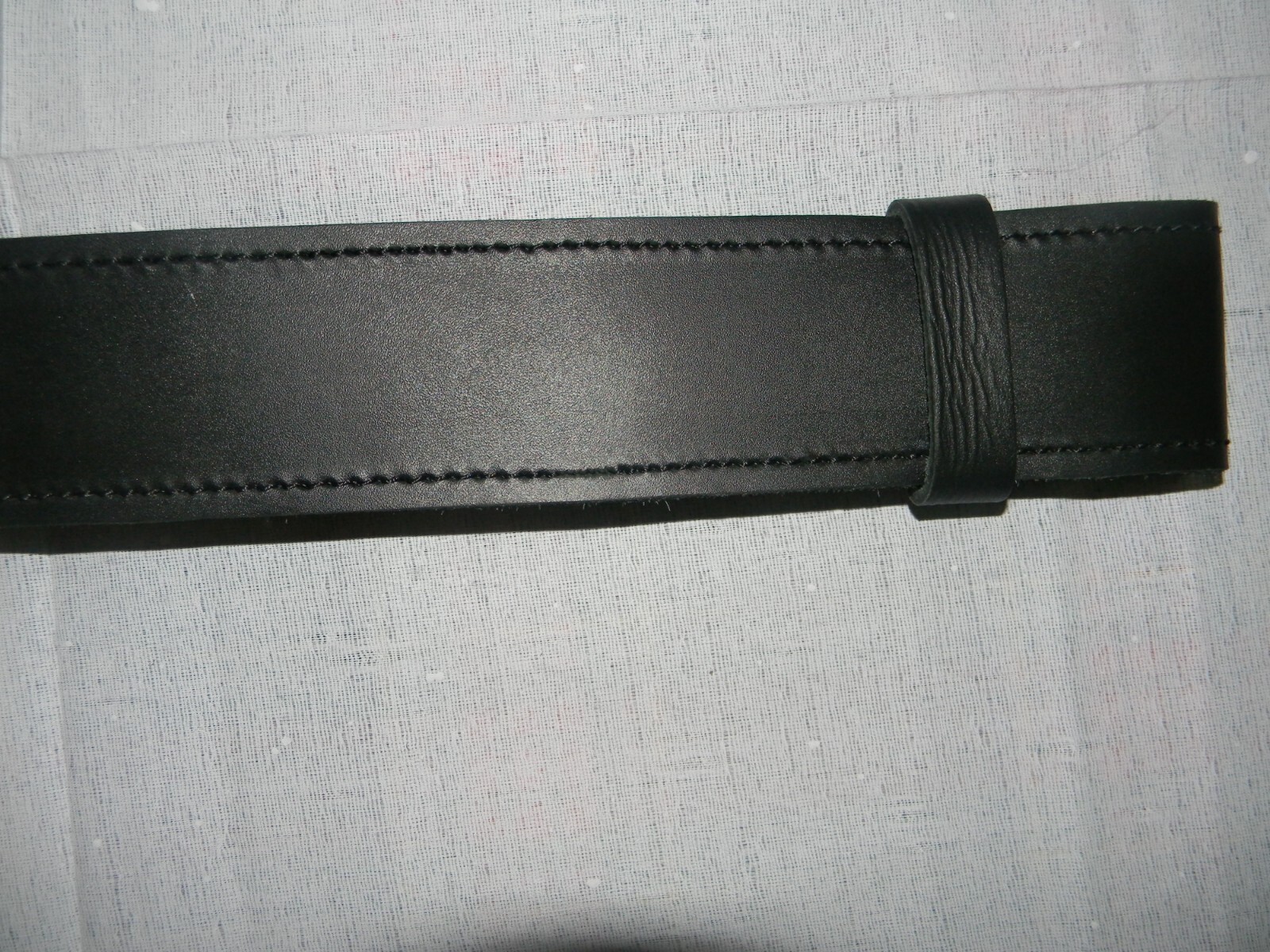 Leather Belts Kilt Scottish Highland Black Without Buckle