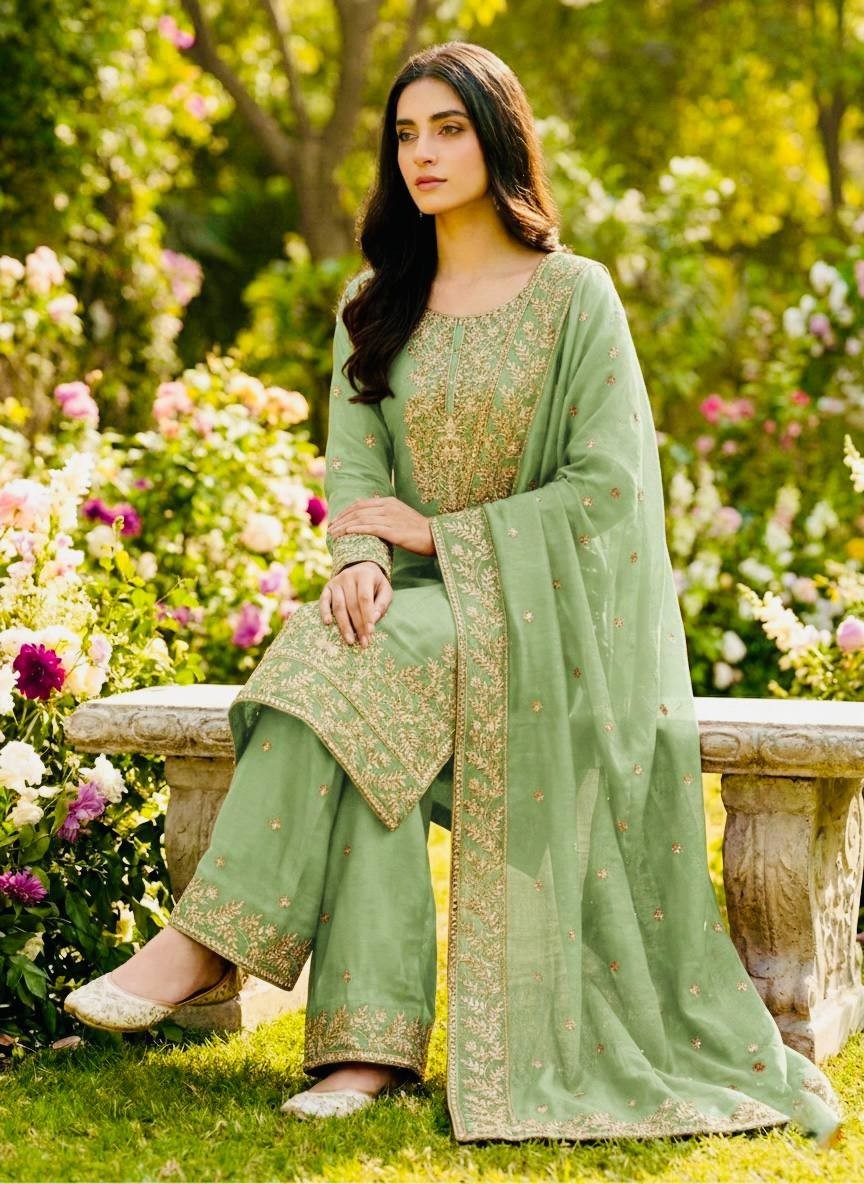 3 Piece Dress Pakistani Salwar Kameez Ready To Wear Suit Wedding Party Bollywood