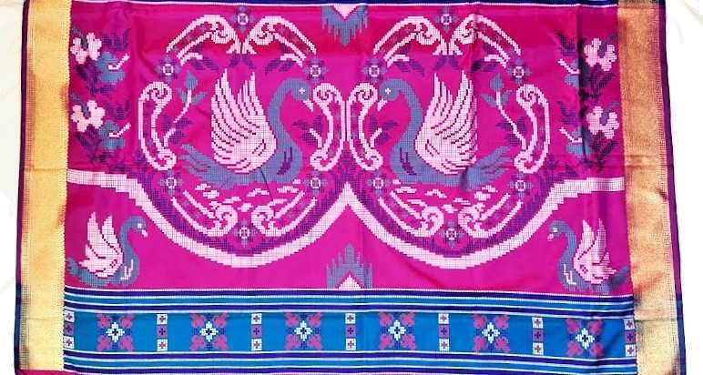 Graceful Indian Authentic Pure Kalakshetra Katan Silk Handwoven Ethnic Saree