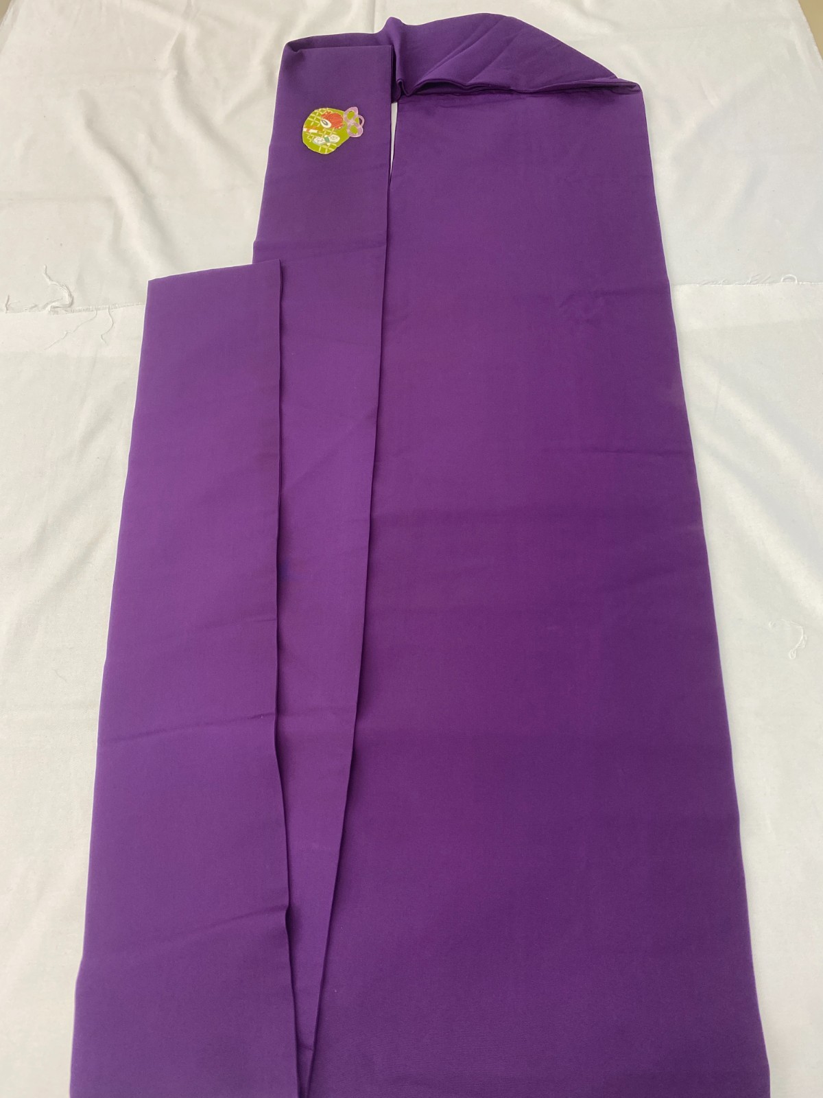 Japanese Vintage Kimono Nagoya Obi Silk Purple Traditional Authentic 139x 11in