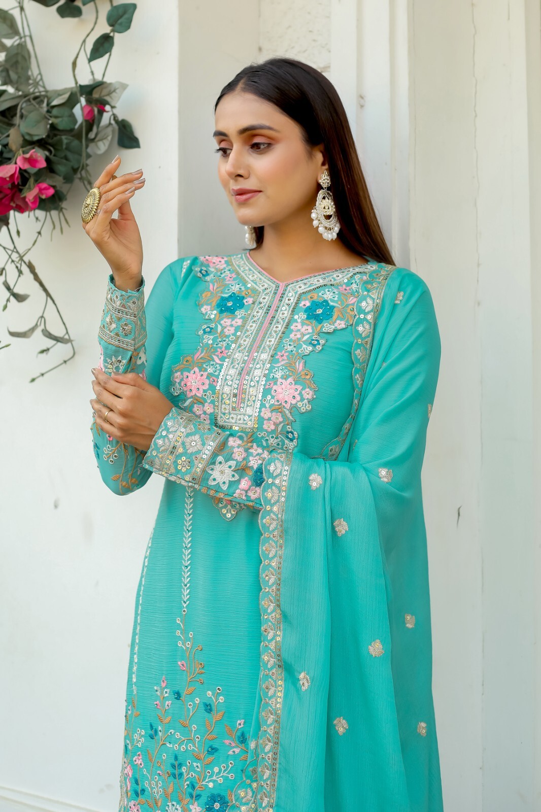 Indian Salwar Kameez Suit Party Wear Anarkali Bollywood Designer Pakistani Gown
