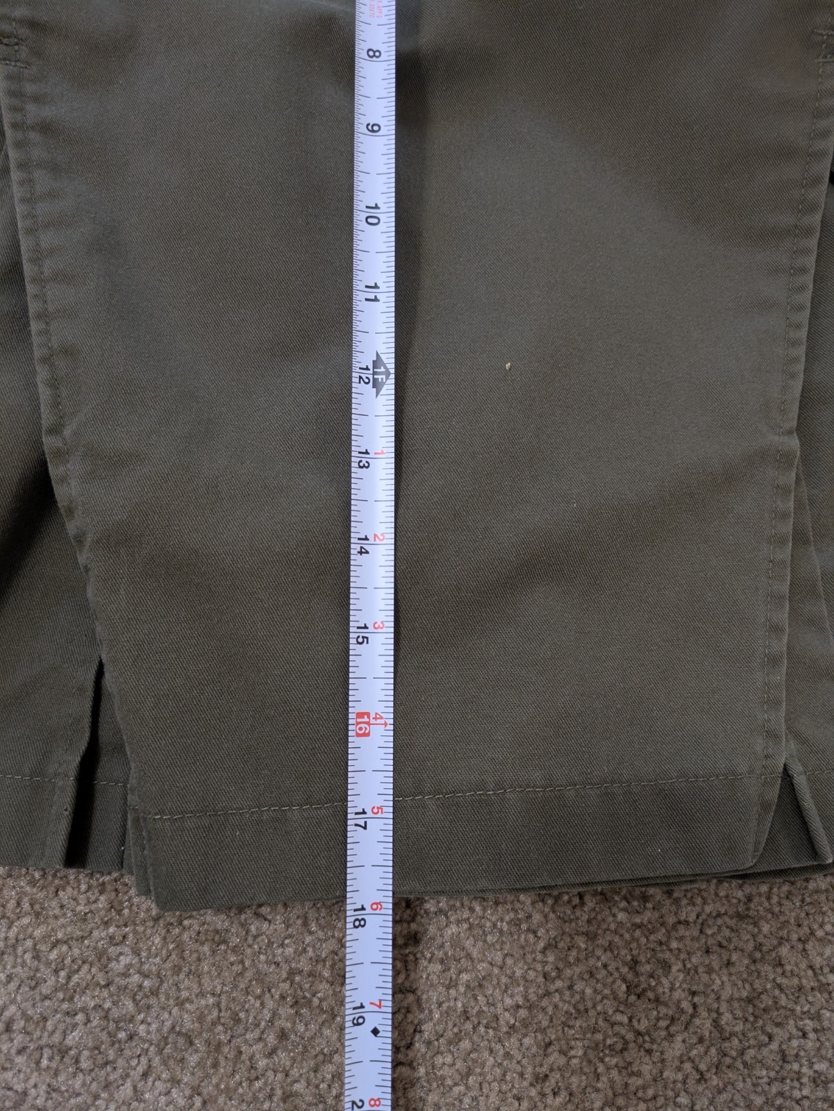 Stumptown Kilt Mens 36 Waist Olive Green Utility Pouches Military