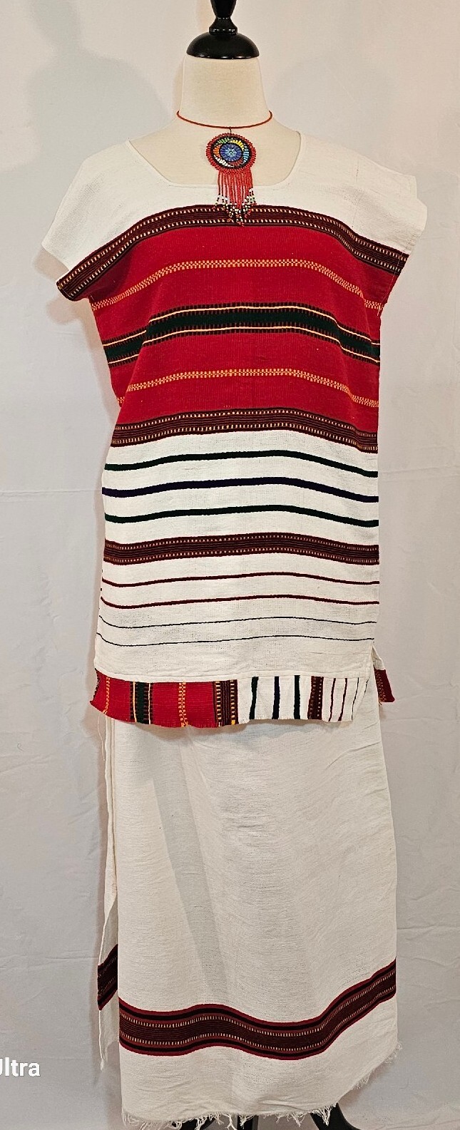 Ethiopian Traditional Oromo Region Women’s Dress Sz M