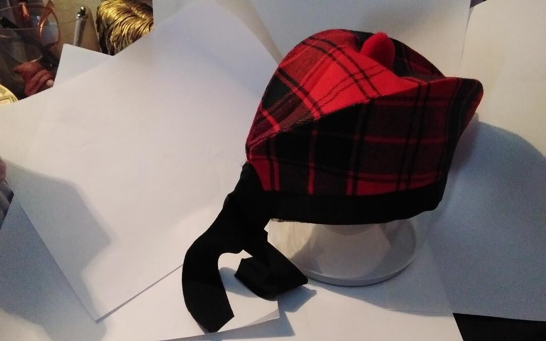 Glengarry Scottish Piper Kilt hat Wool Pride Of Scotland tartan Hats bagpipe hat