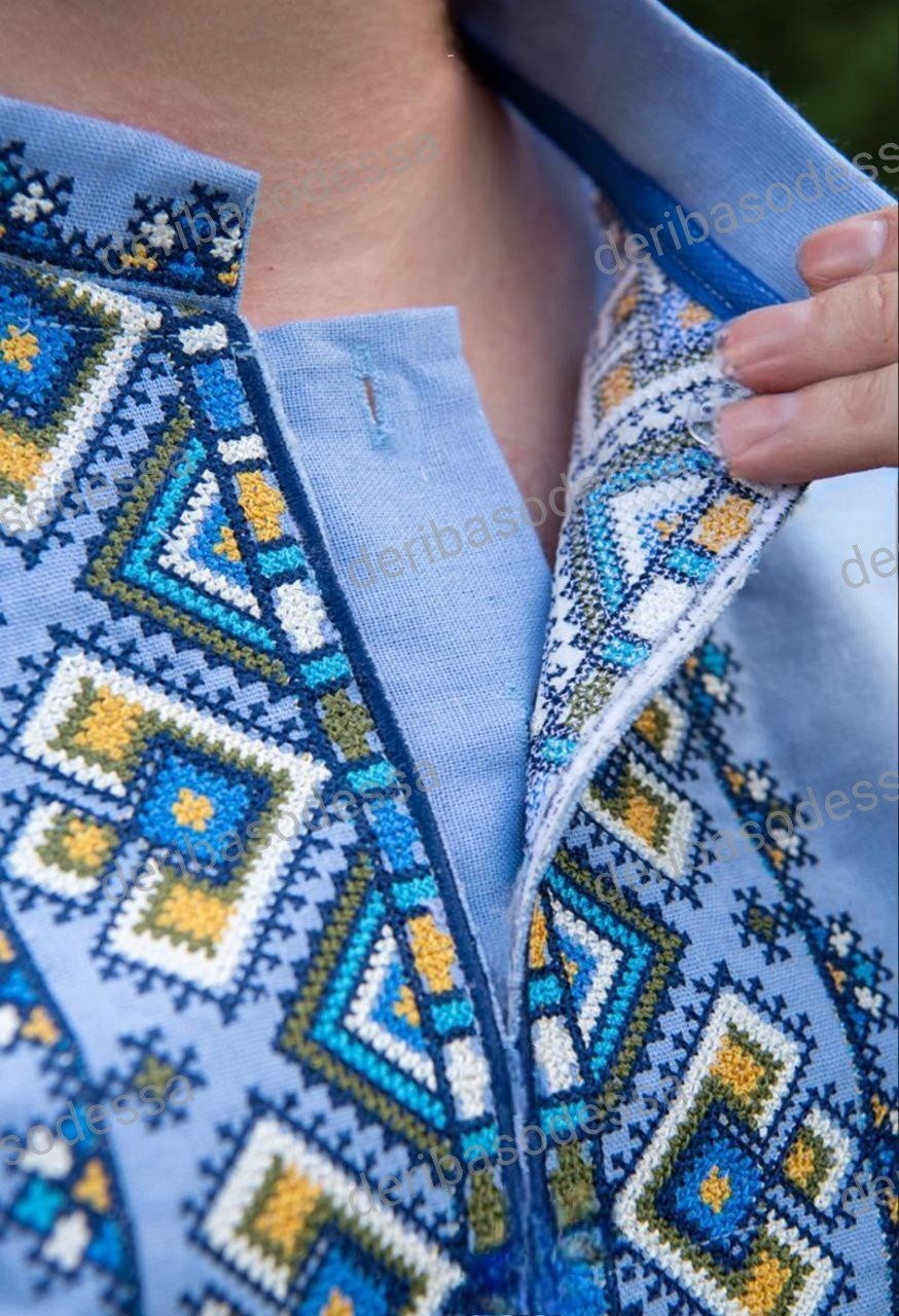 Traditional Ukrainian embroidered shirt men Vyshyvanka 2XS,S,M,L,XL,2XL,3XL,4XL