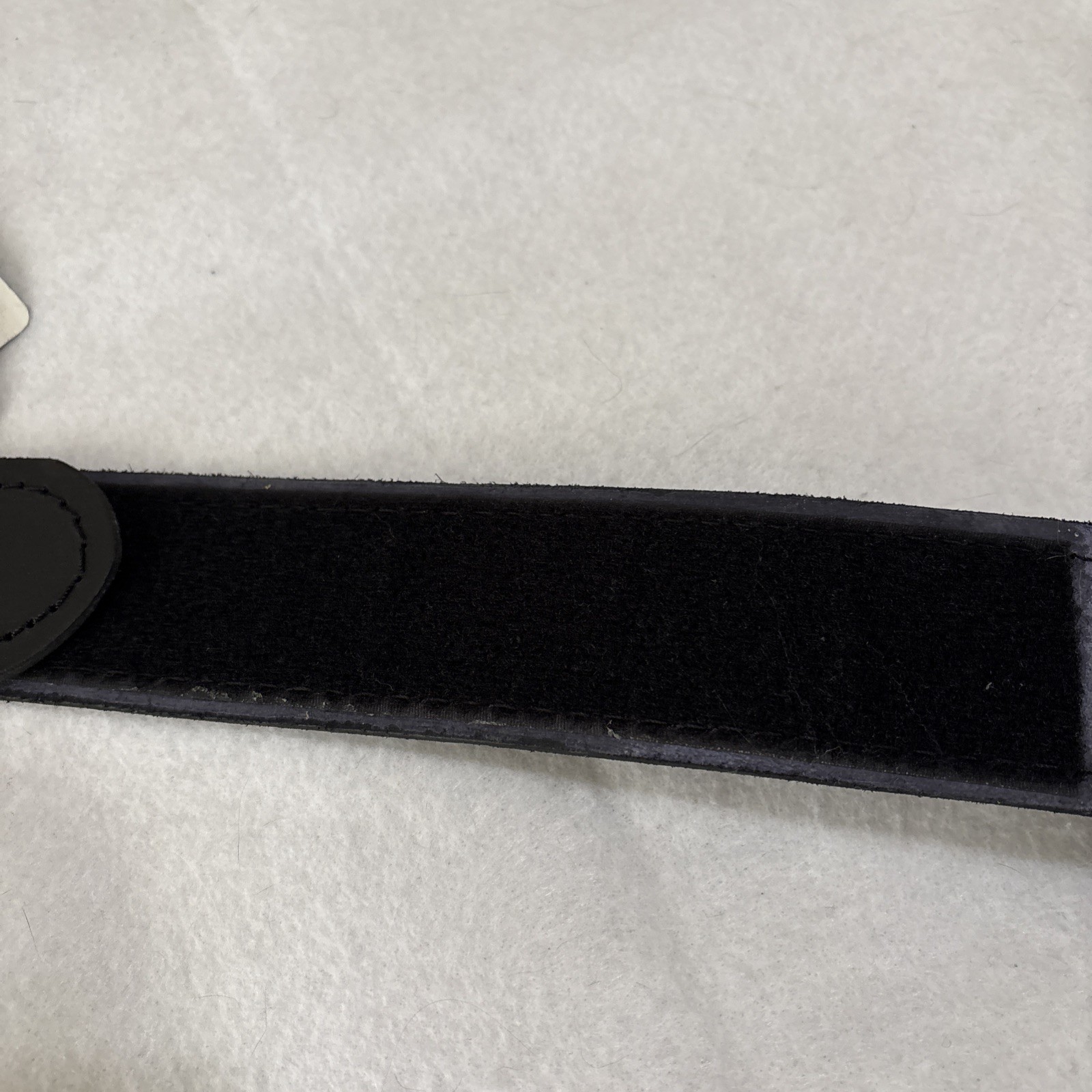 Black Leather Kilt Belt Silver Celtic Stag Deer Buckle Scottish Highland Costume