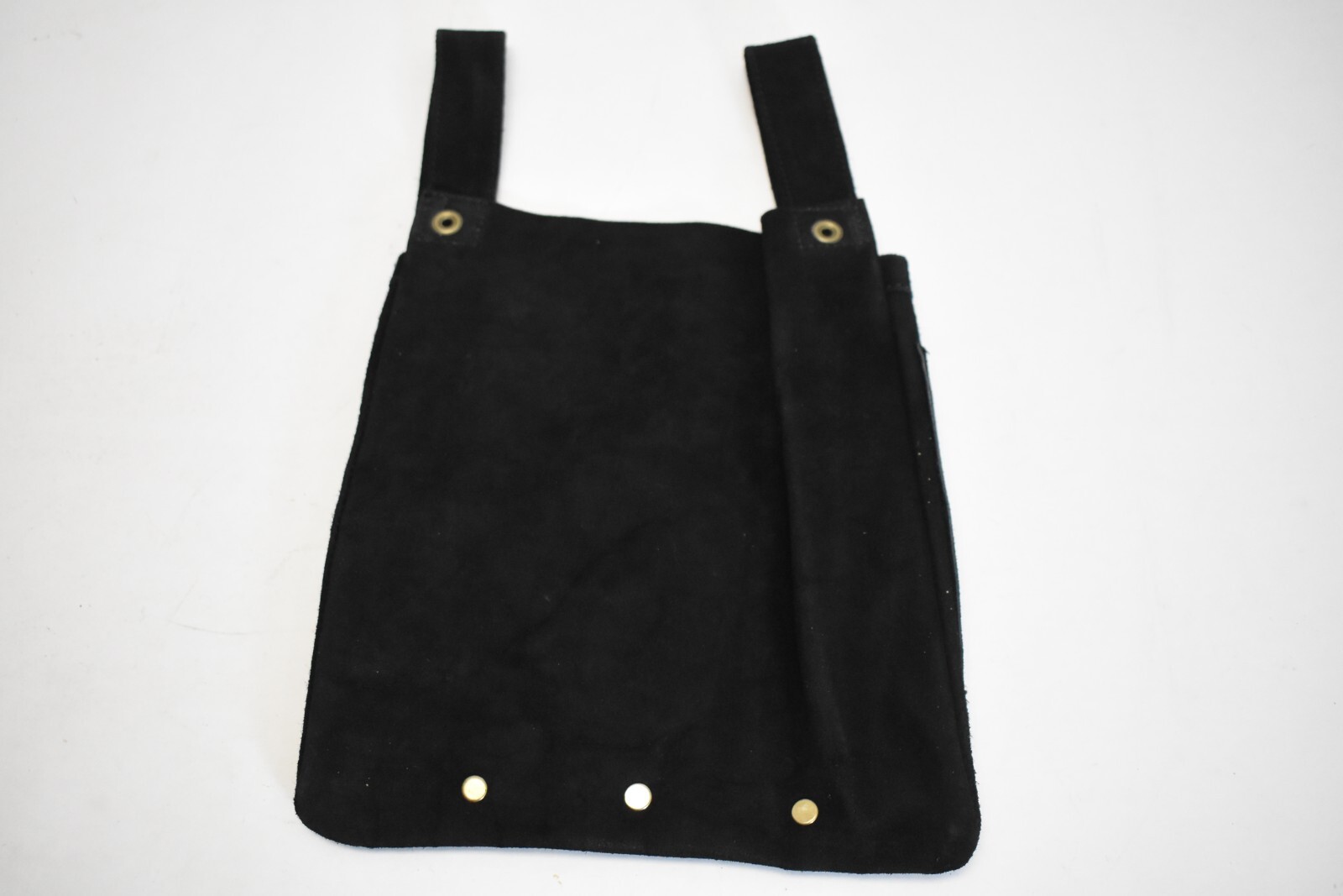 Damn Near Kilt ‘Em Leather Real Suede Black Carpenter Bag Tool Bag Add On