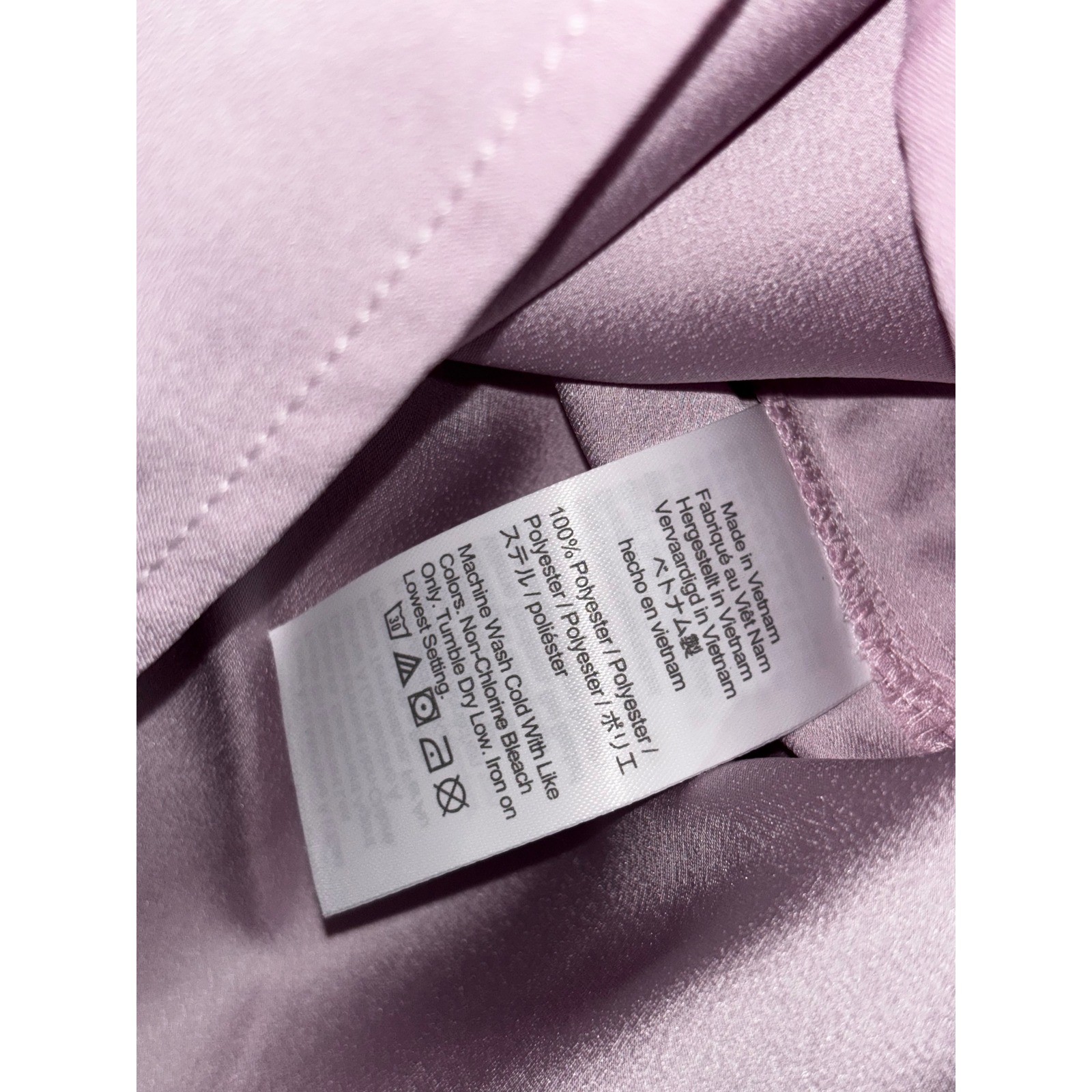 J.Crew Balloon Sleeve Blouse Lavender Womens Petite Small Keyhole Back