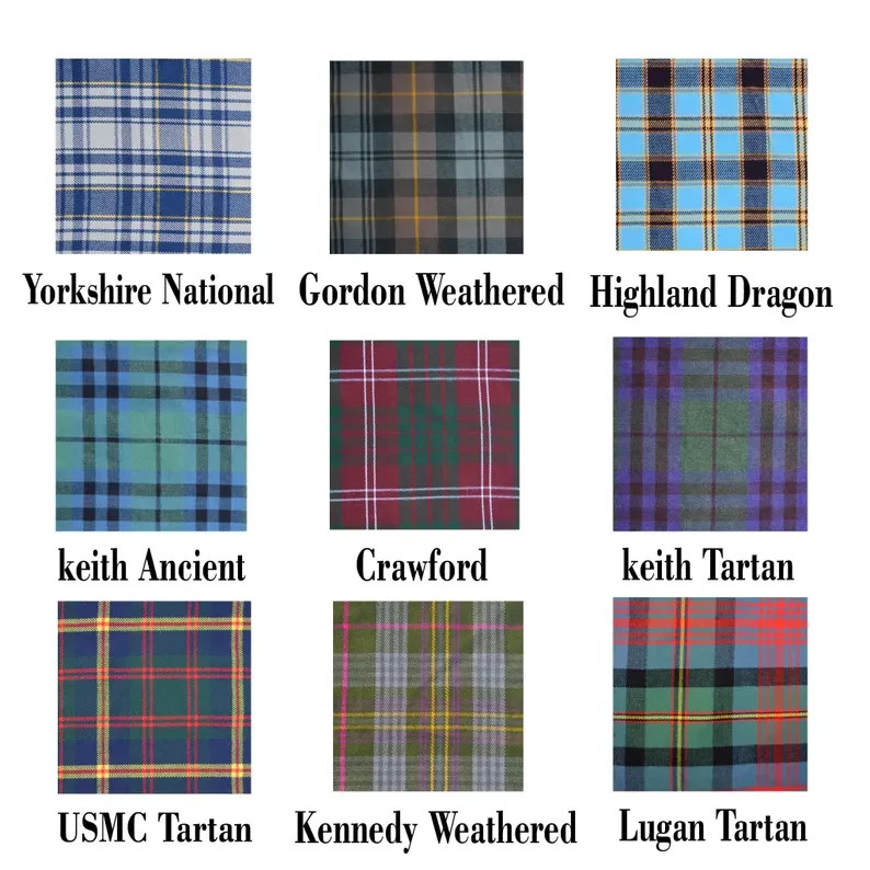 Men’s Argyle Jacket 11 PCS Scottish Outfit Traditional Highland Kilt Outfit Set